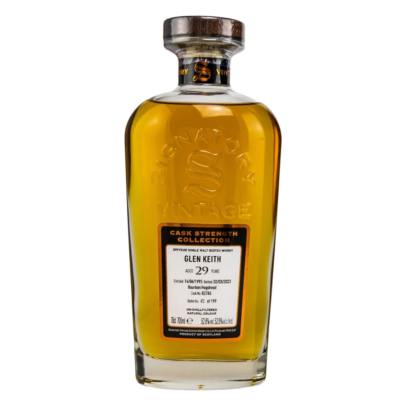 Signatory Vintage Glen Keith 1993 29 Year Old 52.8% - Image 2