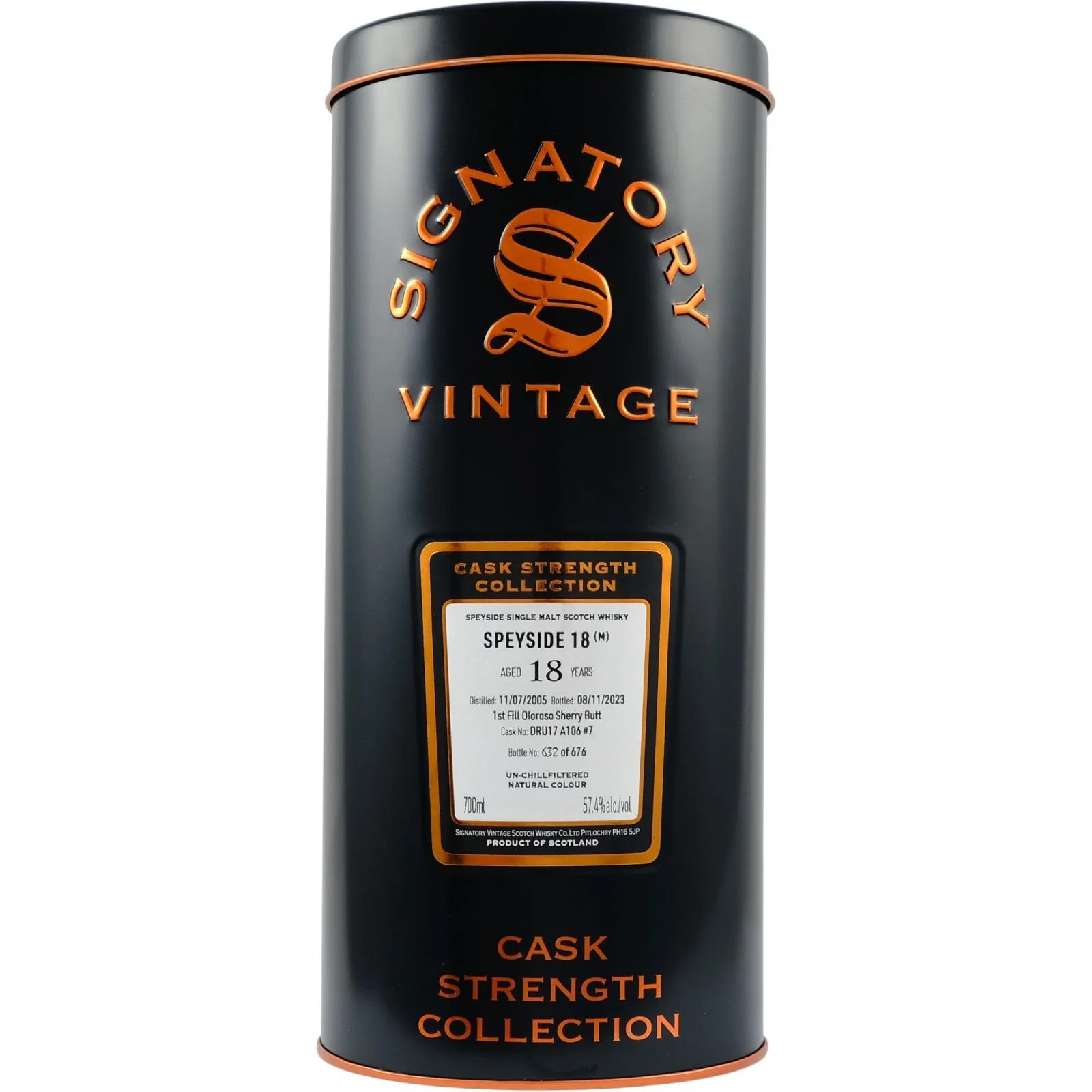 Signatory Speyside (Macallan) 2005 18 Year Old 57.4% ABV - Image 3
