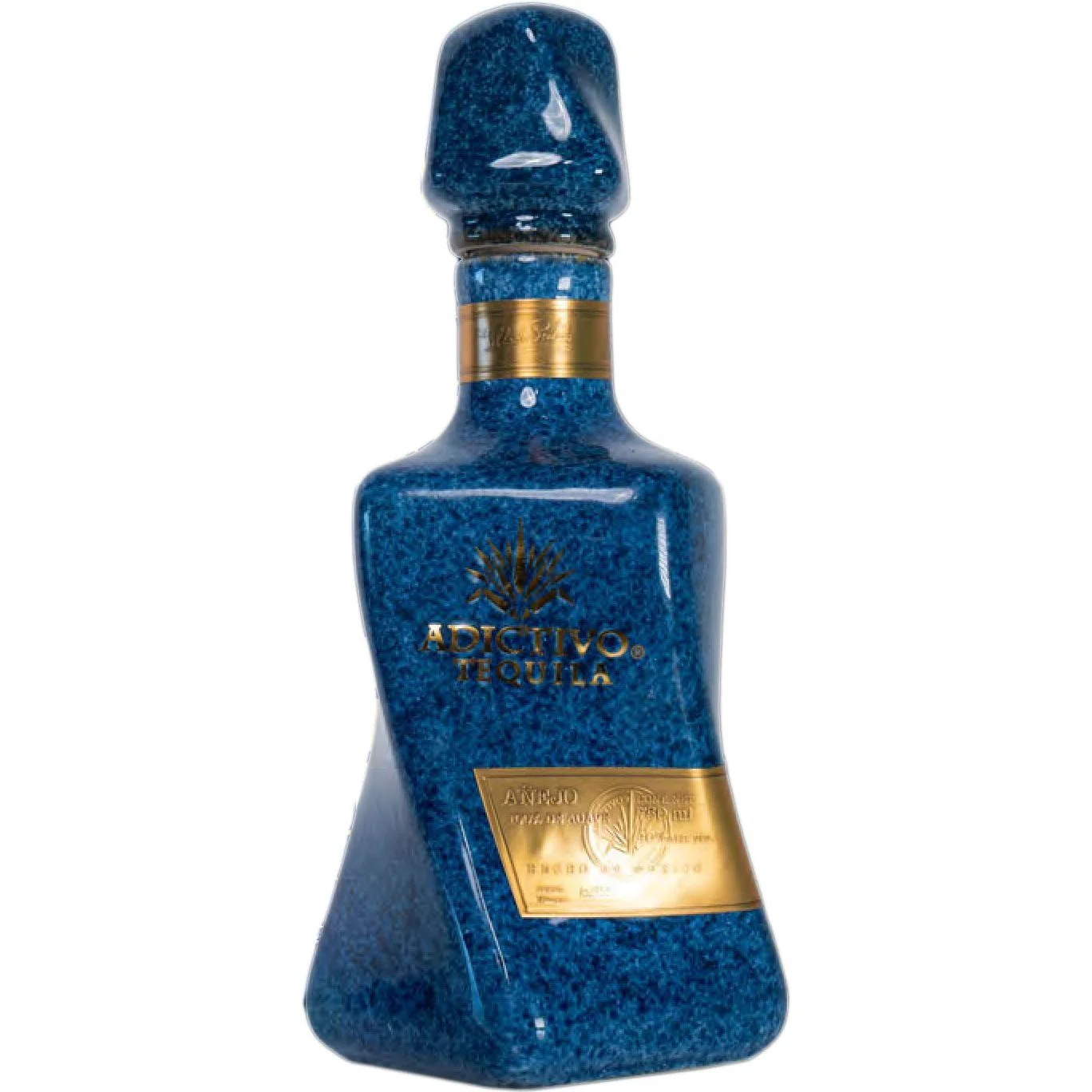 Adictivo Anejo Ceramica Blue Label Tequila - Image 3