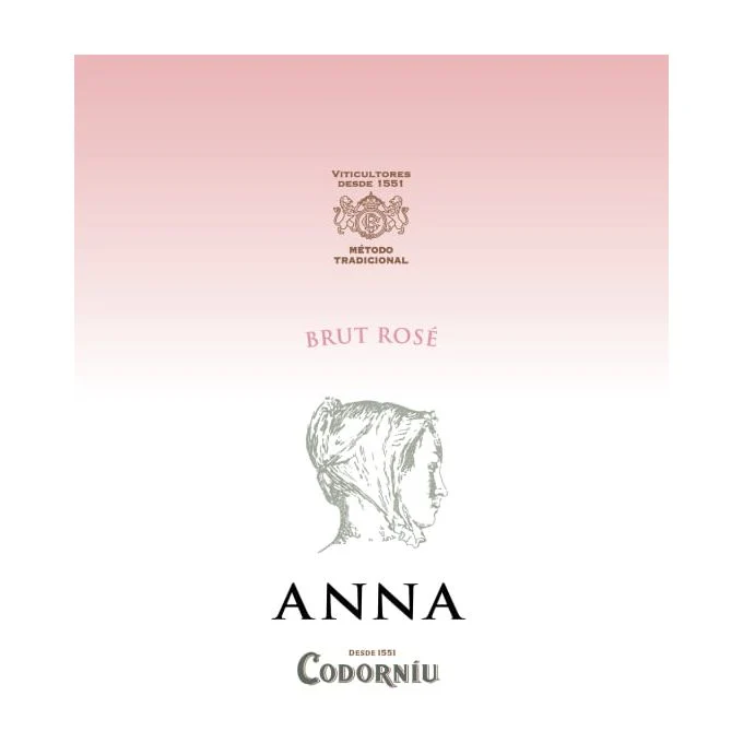 Codorniu Anna de Codorniu Cava Brut Rose 750ml - Image 2