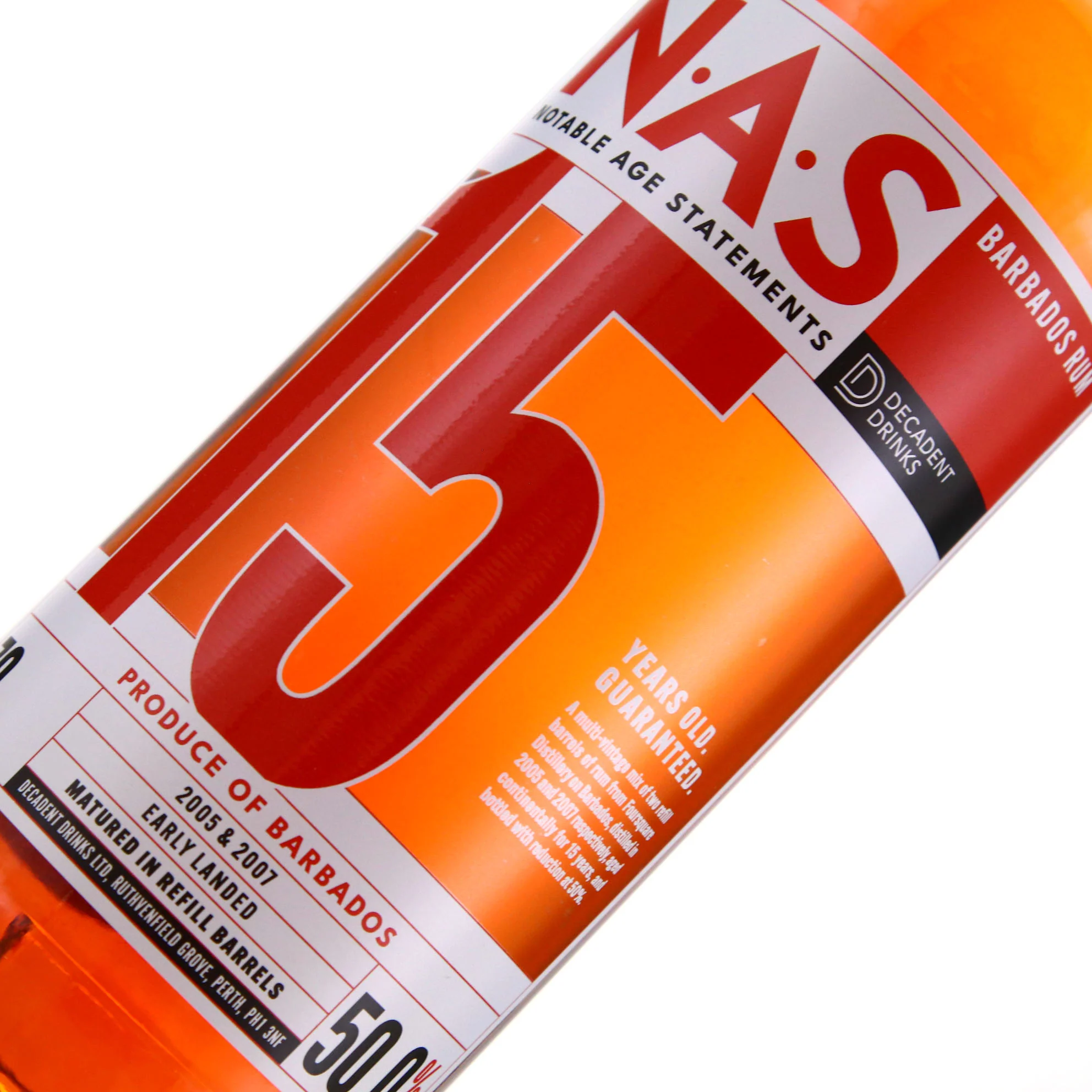 Decadent Drinks NAS Edition No.5 Barbados Rum 15 Year Old - Image 2