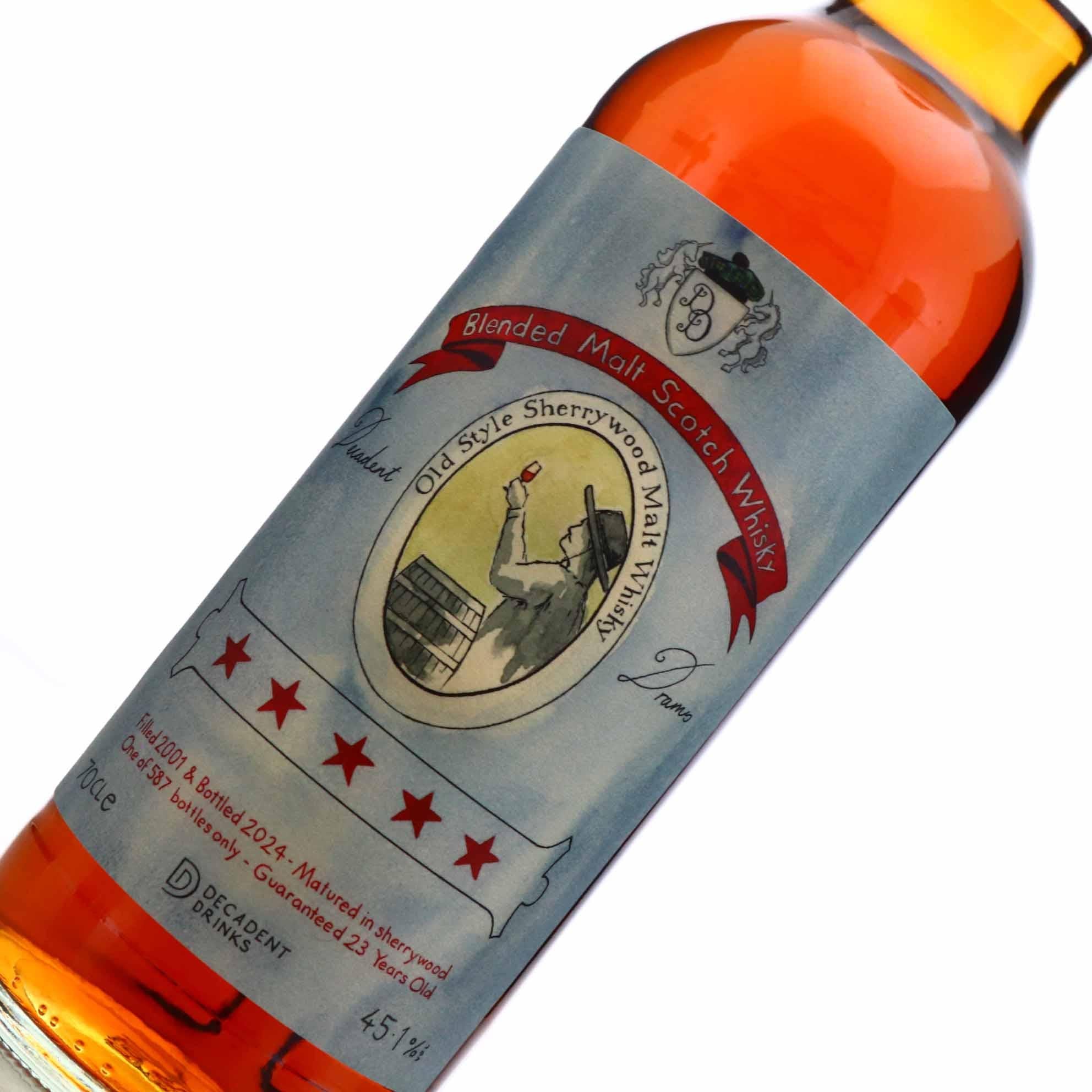 Decadent Drams Blended Malt 2001 23 Year Old 45.1% ABV - Image 3