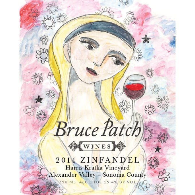 Bruce Patch Harris Kratka Zinfandel 750ml - Image 2