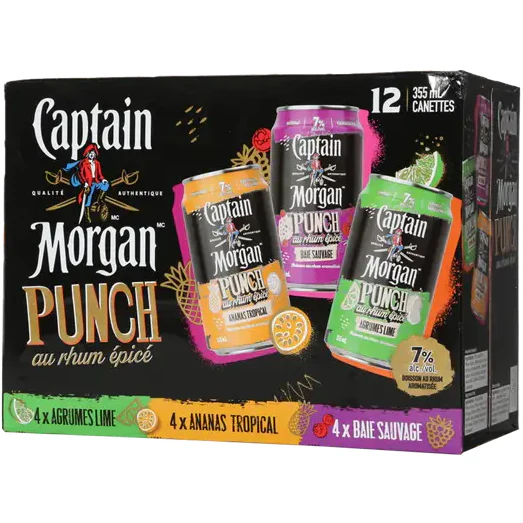 Captain Morgan Rum Punch Variety Pack - Image 2