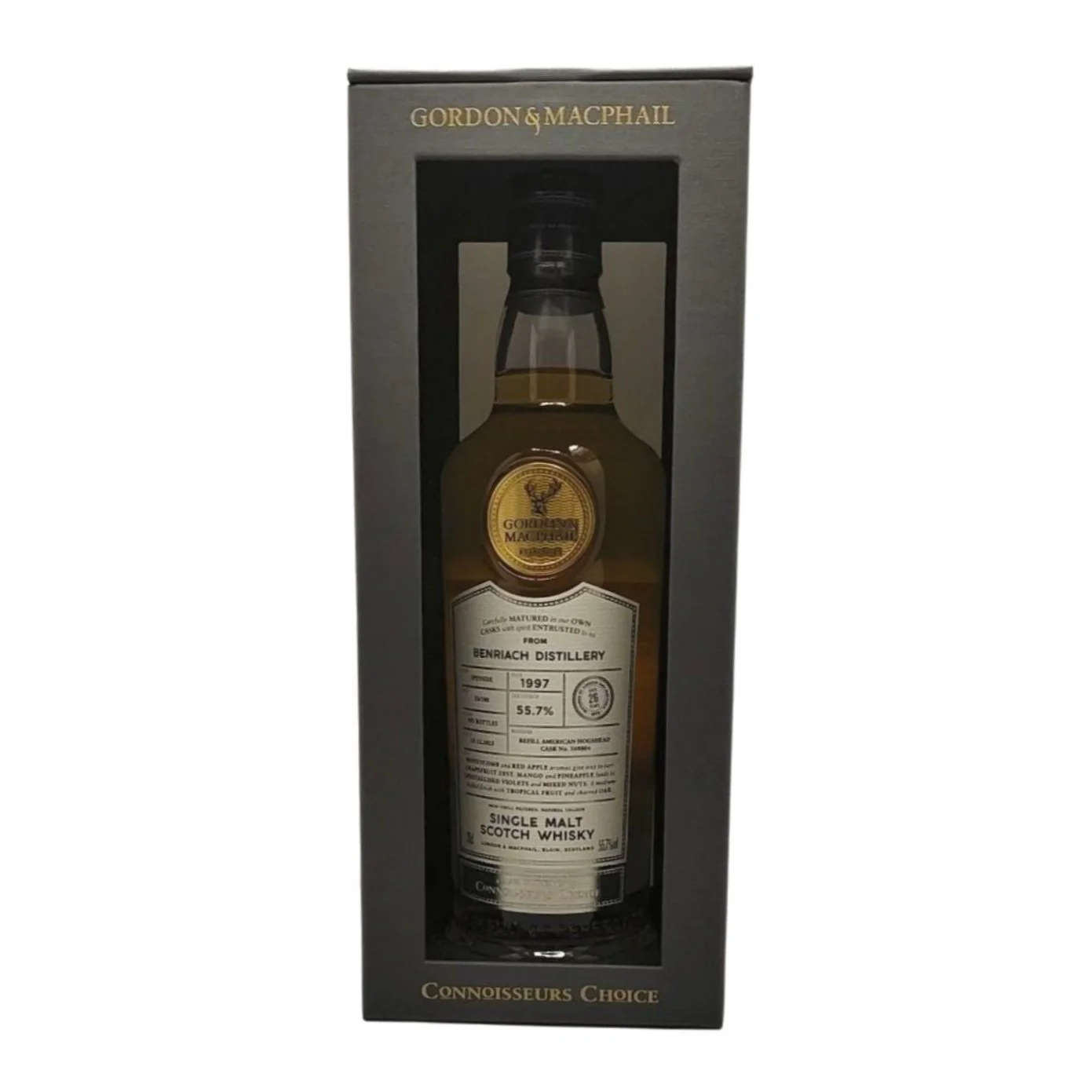 Gordon & MacPhail Connoisseur's Choice BenRiach 1997 26 Year Old 55.7% ABV - Image 2