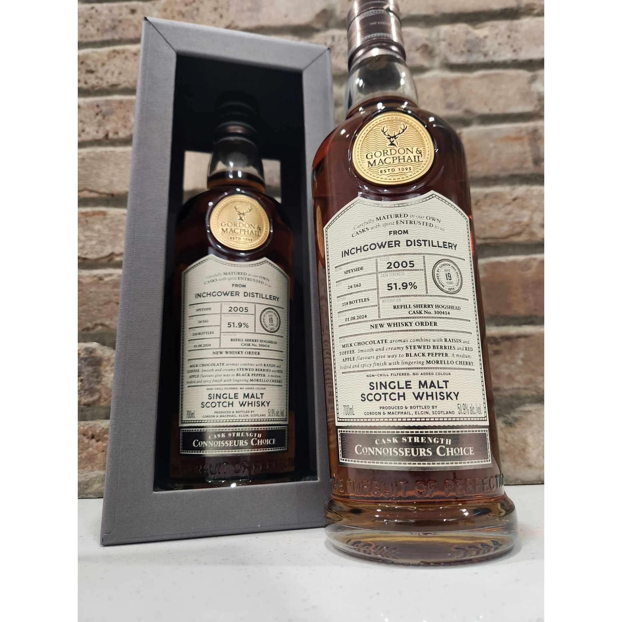 Gordon & Macphail Connoisseur's Choice Inchgower 19 Year Old 2005 #300414 51.9% - Image 2