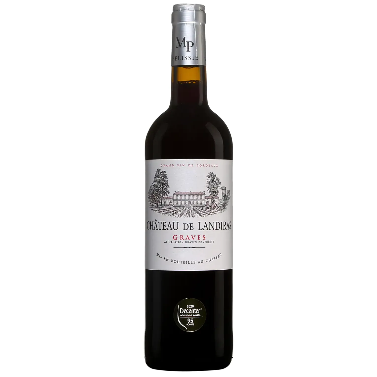 Michel Pelissie Chateau De Landiras Graves 2018 750ml - Image 3