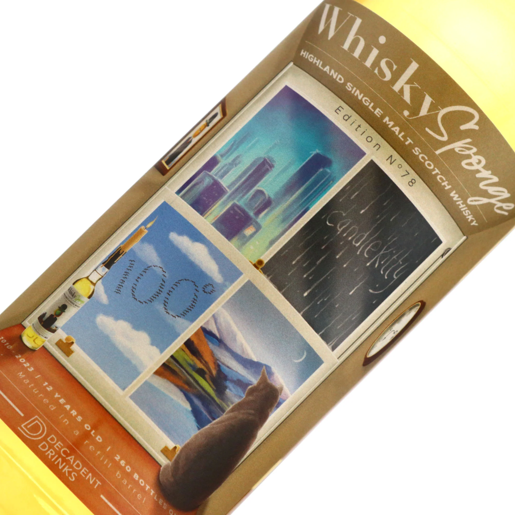 Whisky Sponge Edition No.78 Candlekitty (Clynelish) 2010 12 Year Old - Image 2