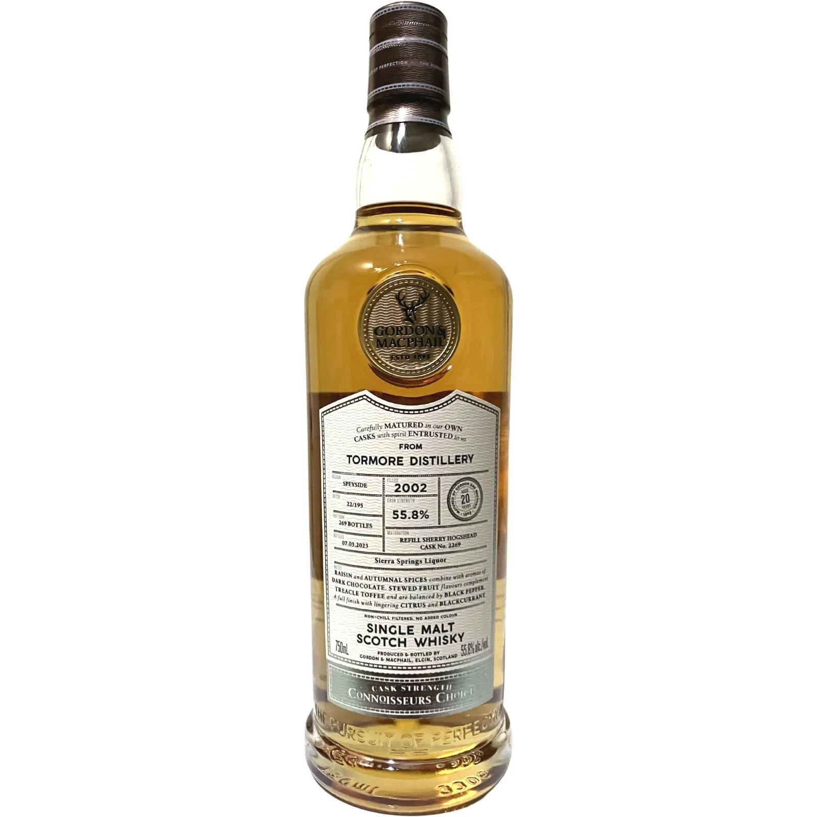 Gordon & MacPhail Connoisseur's Choice Tormore 2002 20 Year Old - Image 3