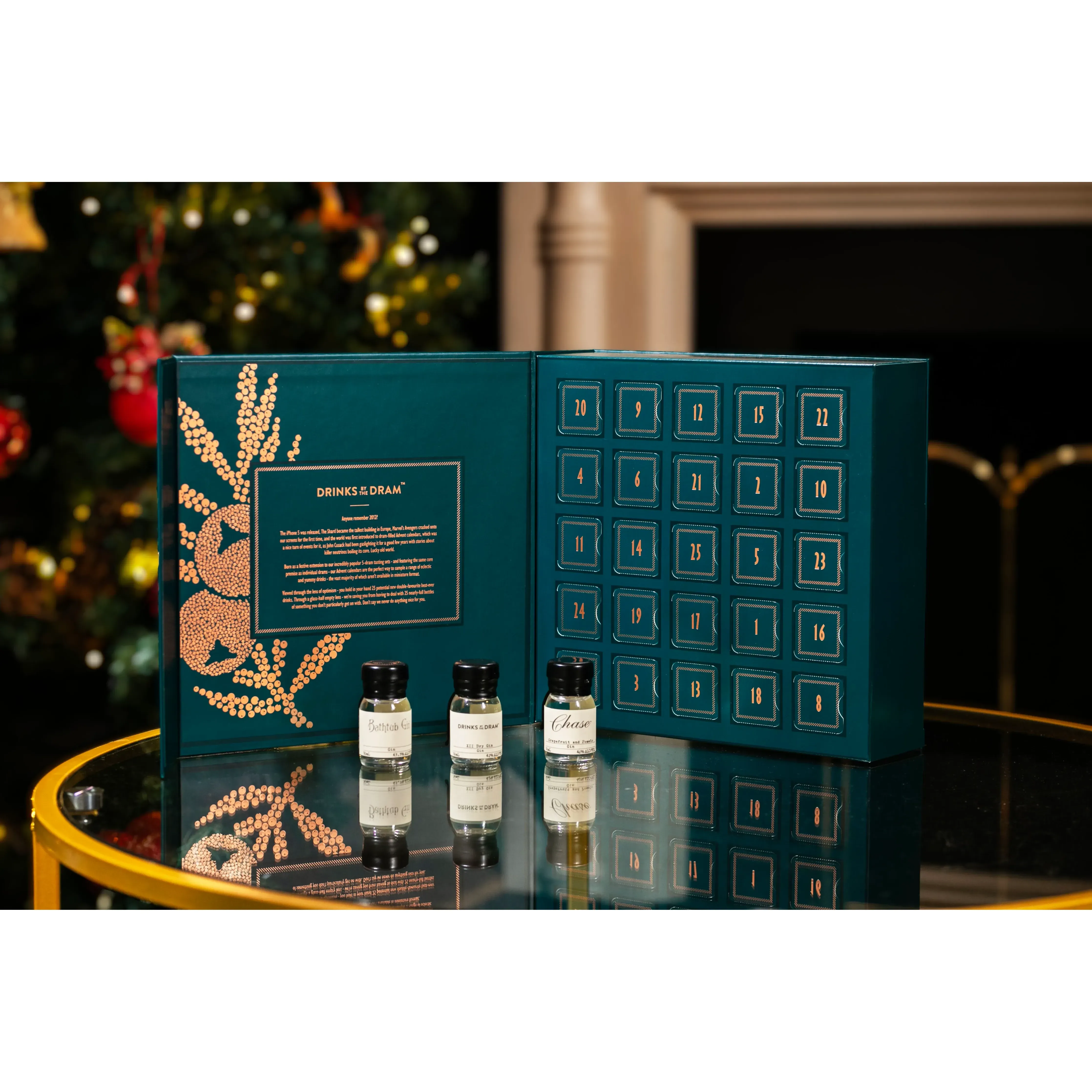 Drinks by the Dram The Gin Advent Calendar 25 x 30ml - Image 2