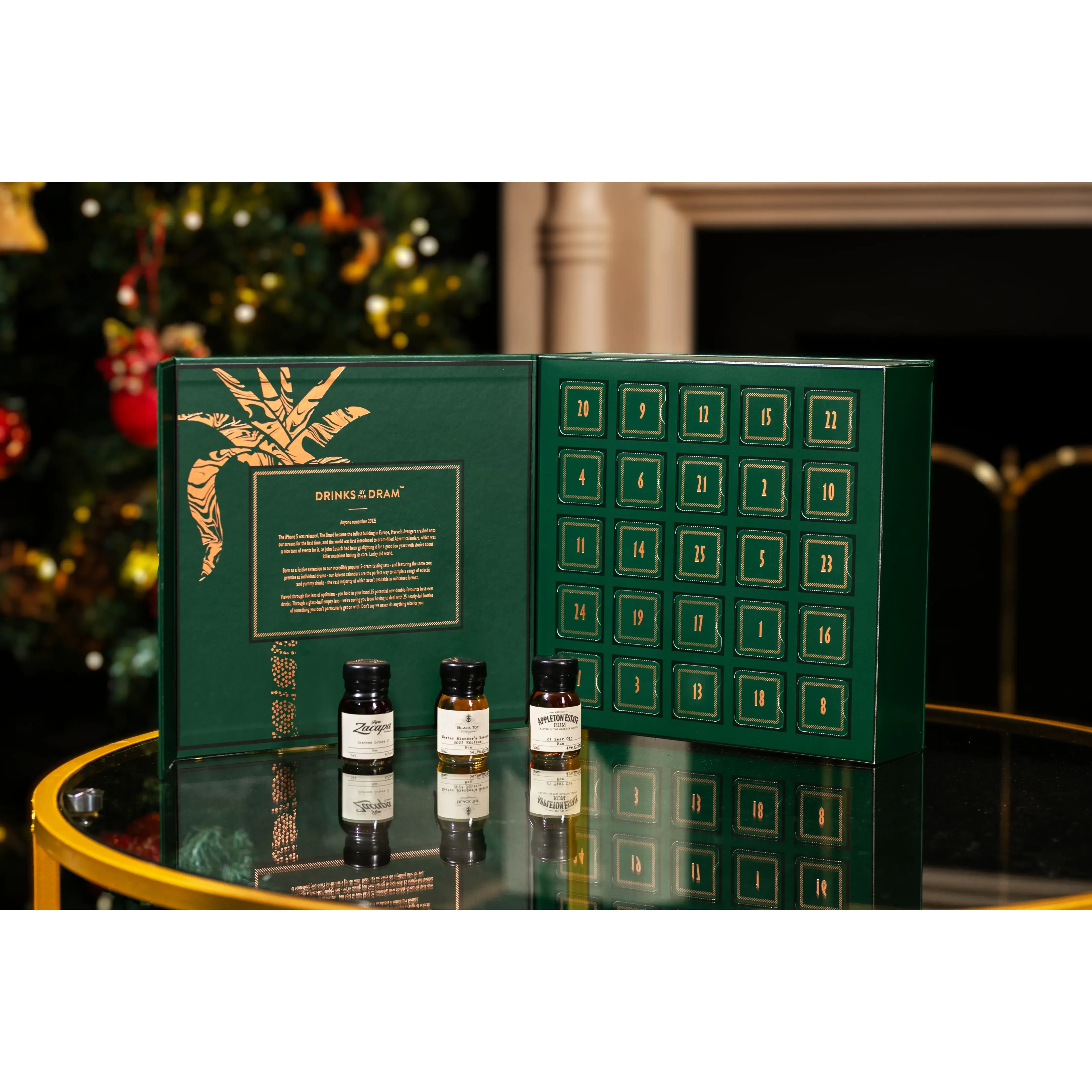 Drinks by the Dram The Rum Advent Calendar 2025 25 x 30ml - Image 3