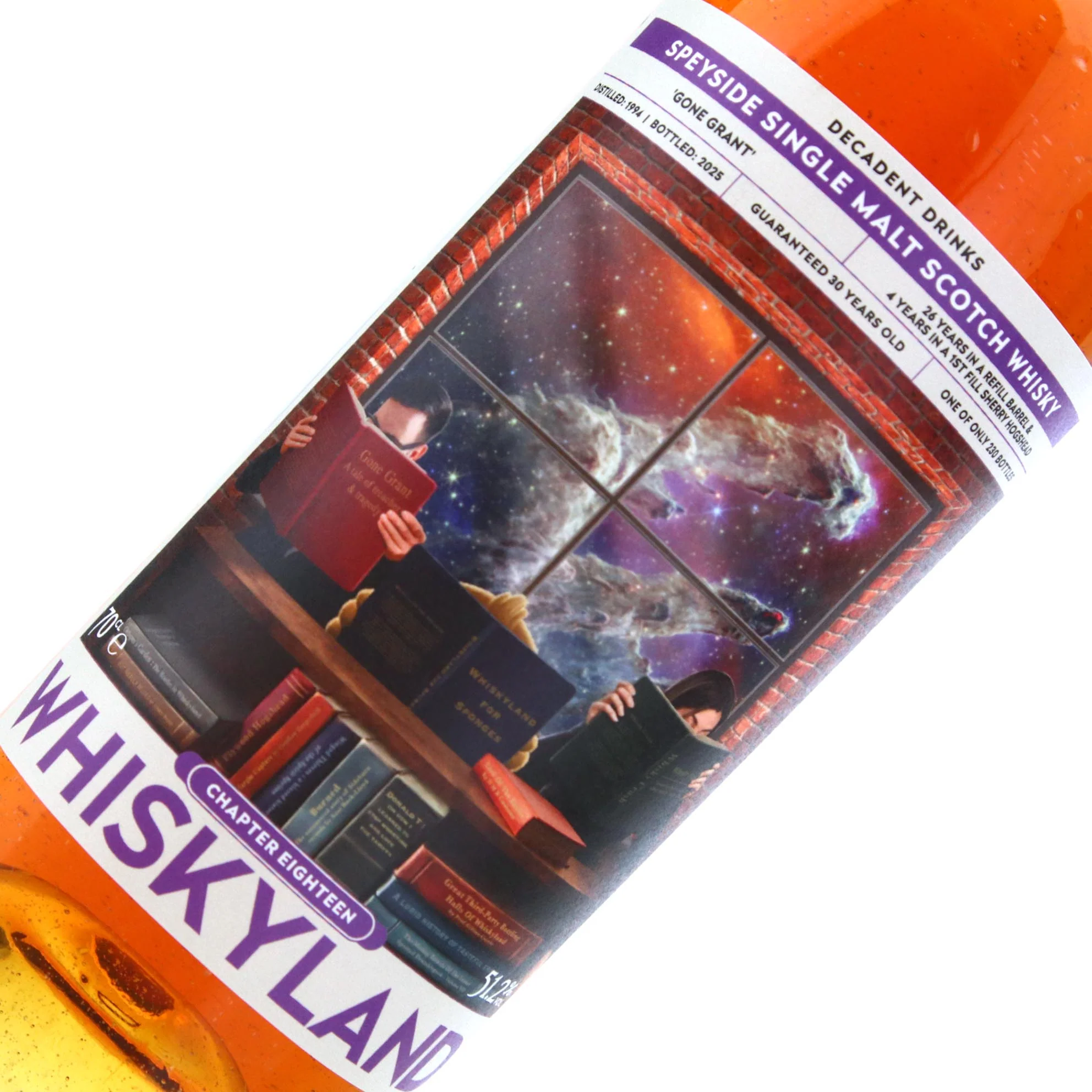 Whiskyland Chapter 18 Gone Grant (Caperdonich) 1994 30 Year Old - Image 3
