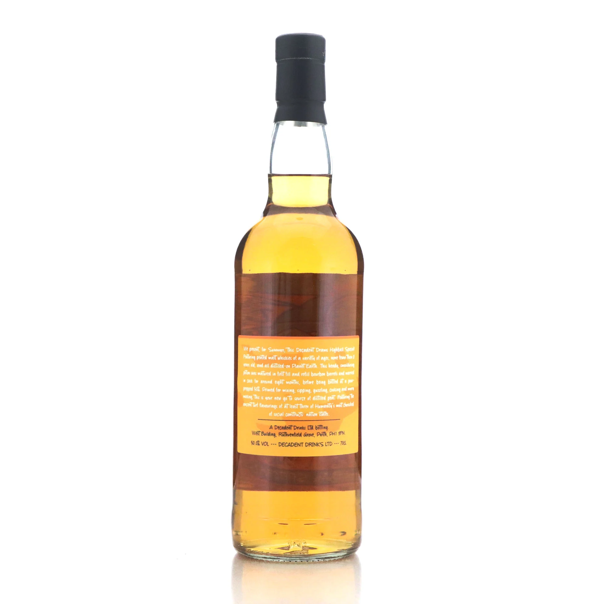 Decadent Drams World Peat Highball Pre-Mix 8 Year Old - Image 2