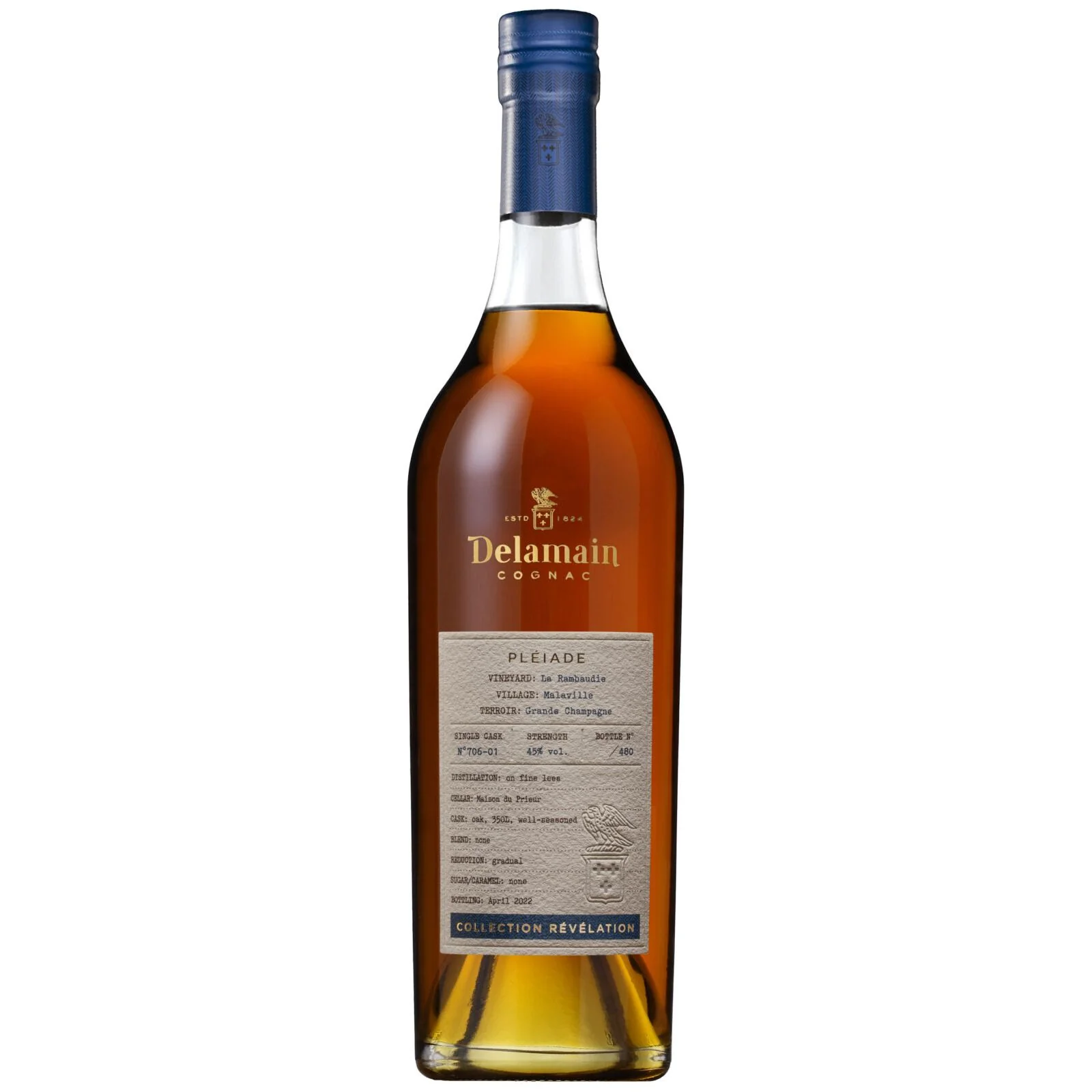 Delamain Pleiade Collection Revelation Domaine La Rambaudie Cognac - Image 2