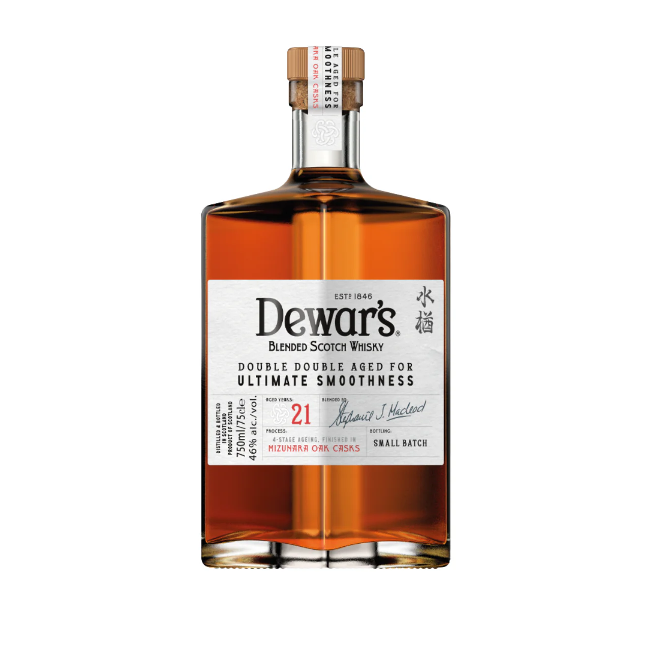 Dewar's Double Double 21 Year Old Mizunara Oak - Image 2