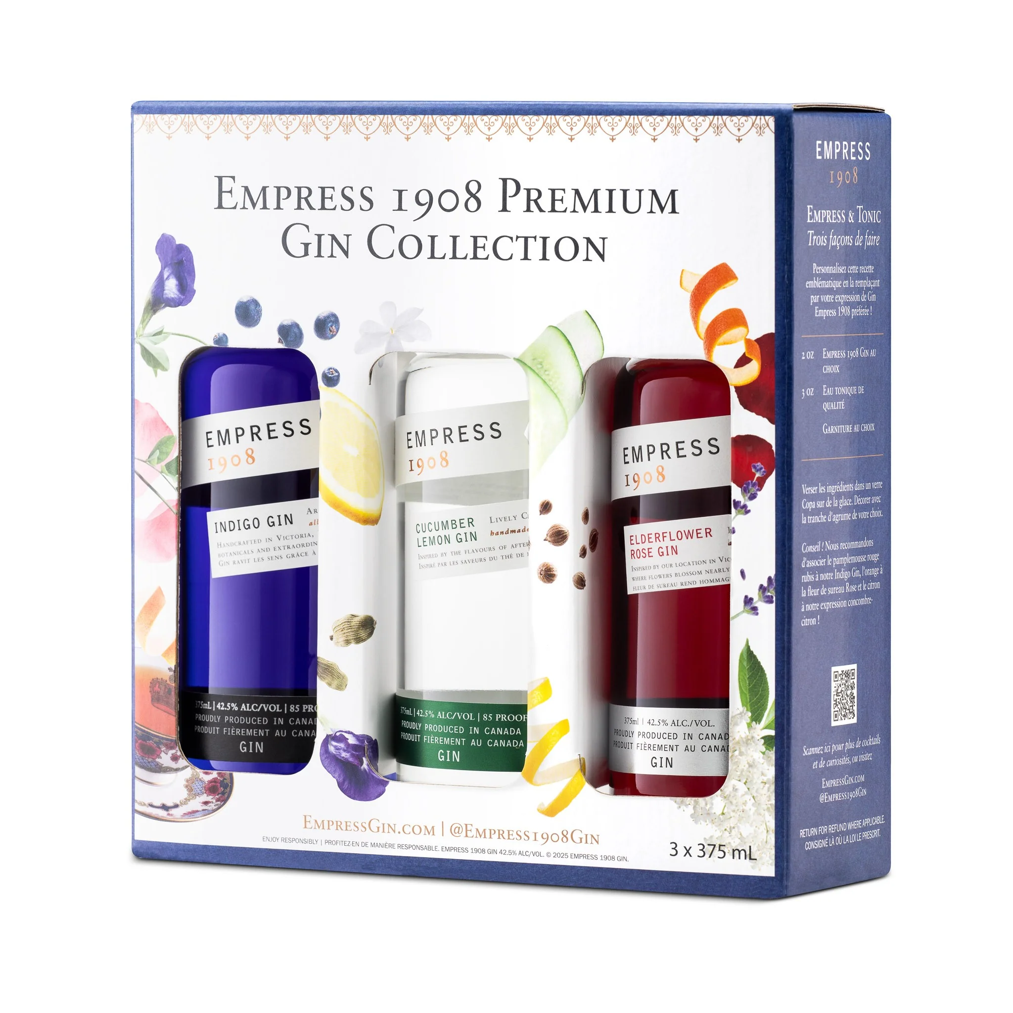Empress 1908 Gin Collection 3 x 375ml - Image 2