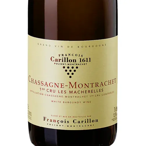 Francois Carillon Chassagne-Montrachet 1er Cru 'Les Macherelles' 2021 750ml - Image 2