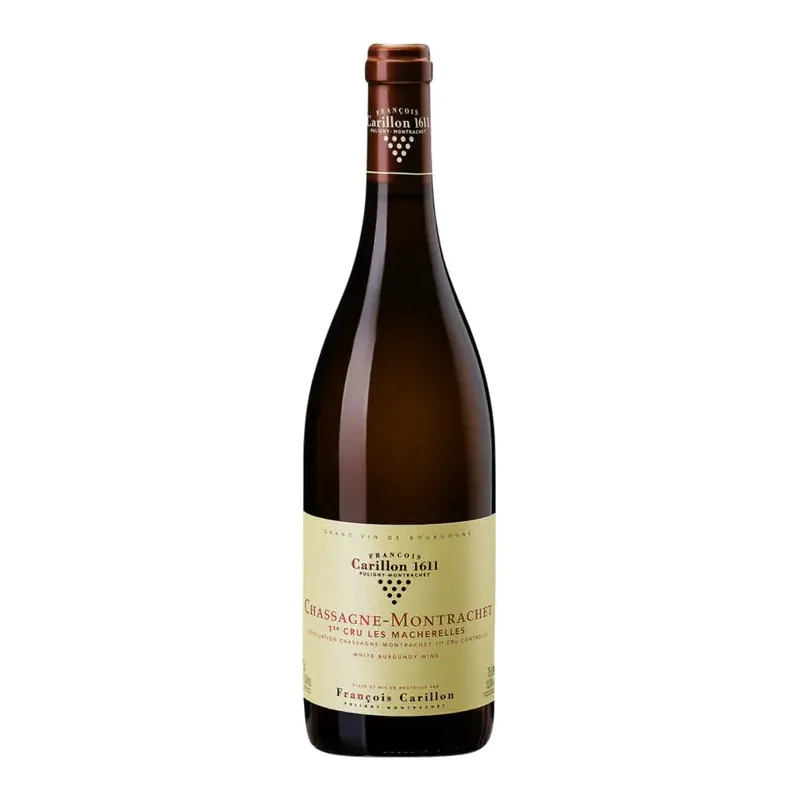 Francois Carillon Chassagne-Montrachet 1er Cru 'Les Macherelles' 2015 750ml - Image 2