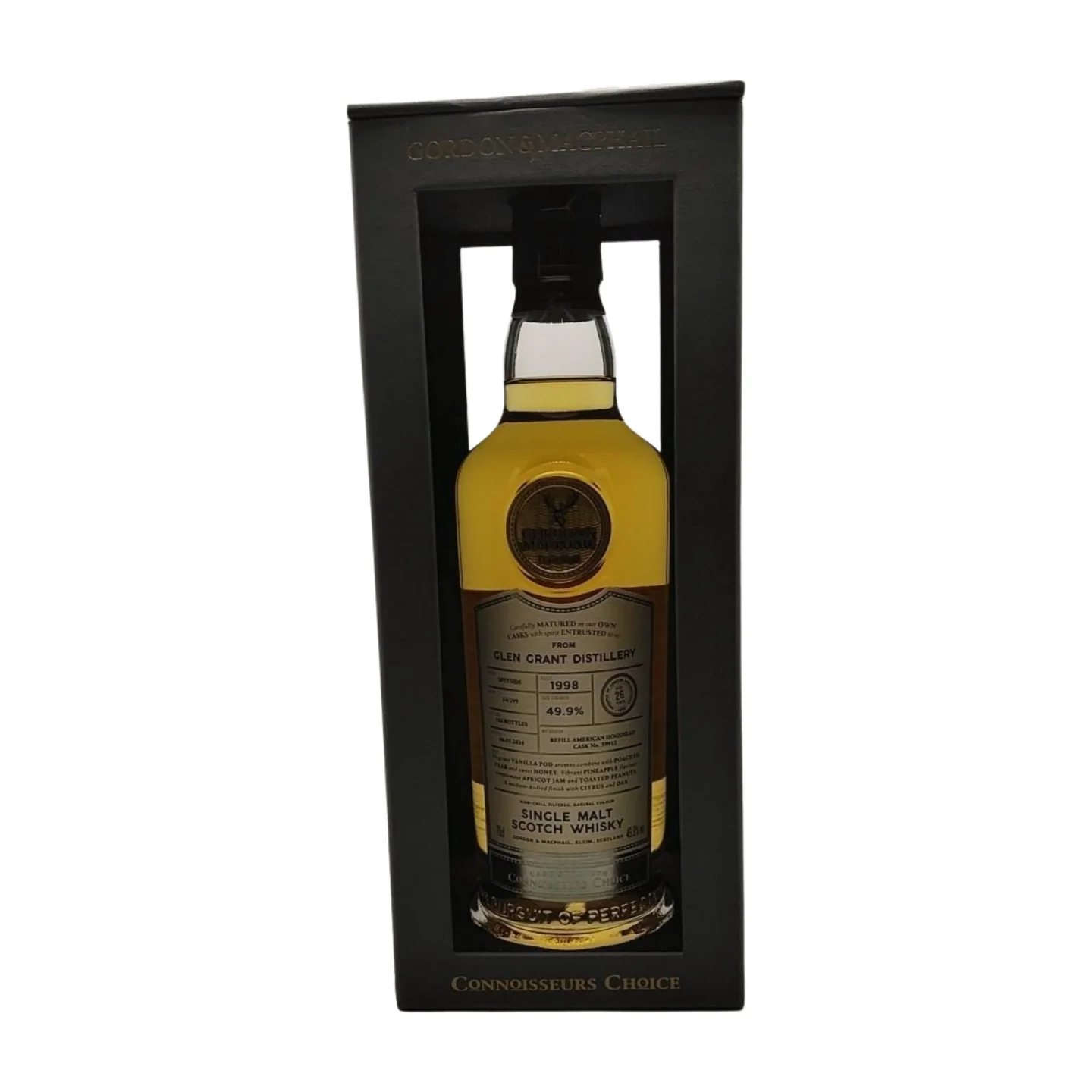 Gordon & MacPhail Connoisseur's Choice Glen Grant 1998 26 Year Old 49.9% ABV - Image 2