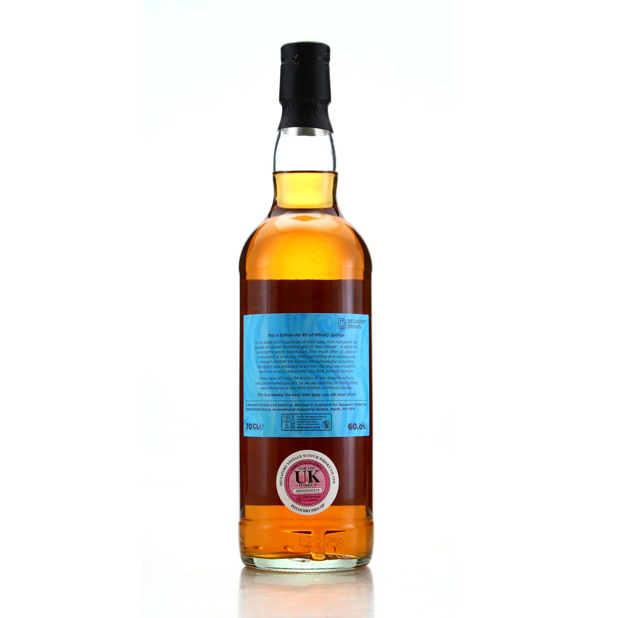 Whisky Sponge Edition No.80 Glen Spey 1989 32 Year Old - Image 3