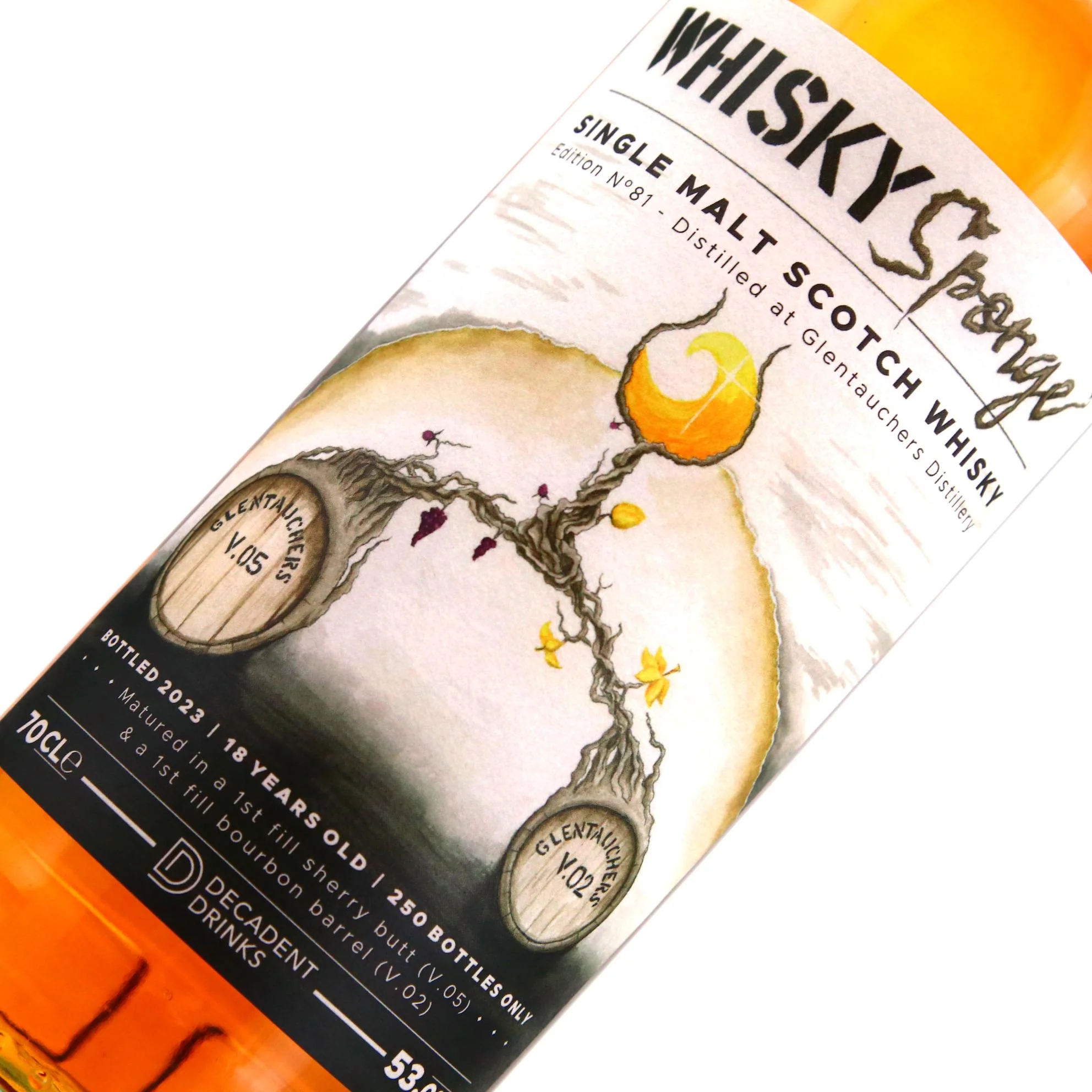 Whisky Sponge Edition No.81 Glentauchers 2005 18 Year Old - Image 2