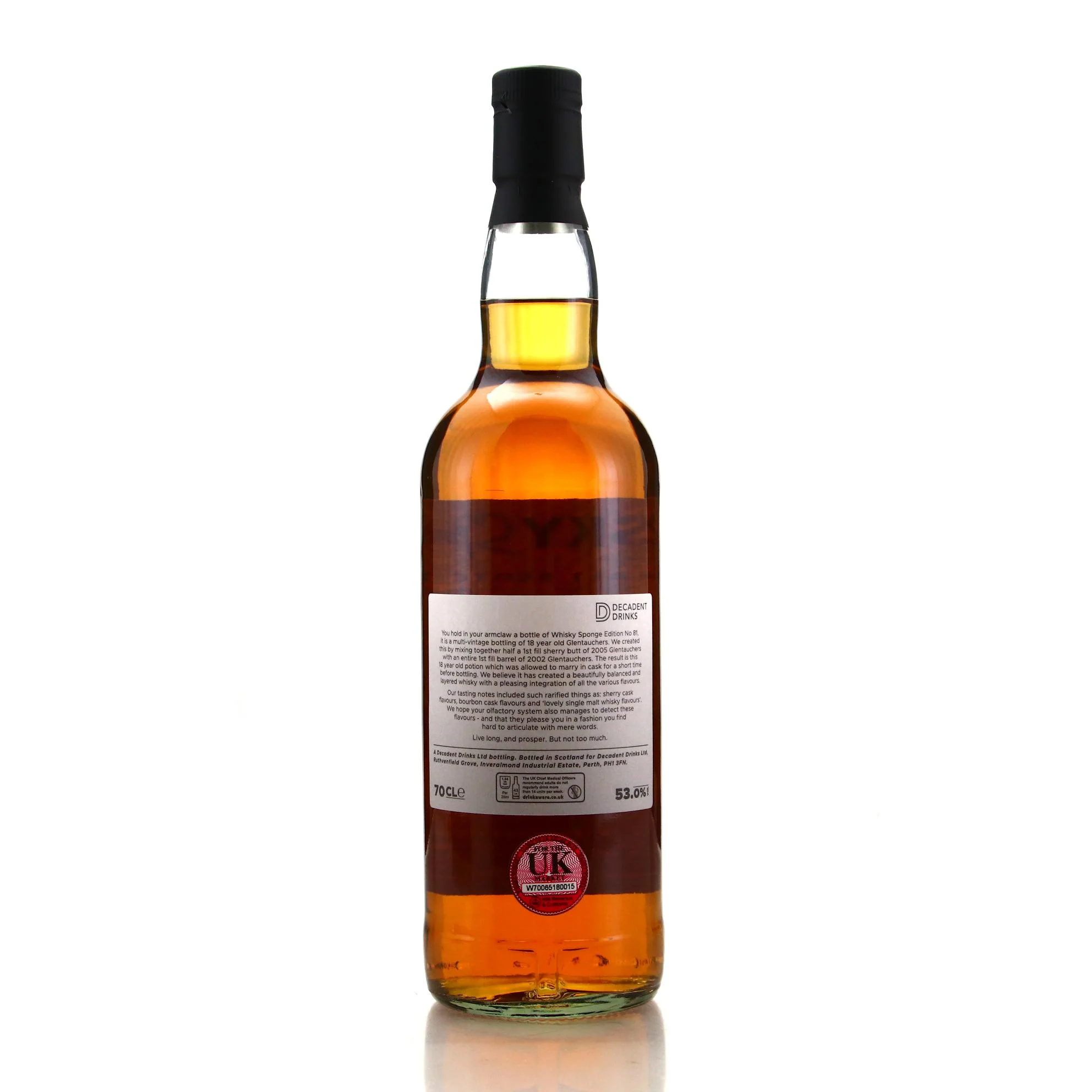 Whisky Sponge Edition No.81 Glentauchers 2005 18 Year Old - Image 3