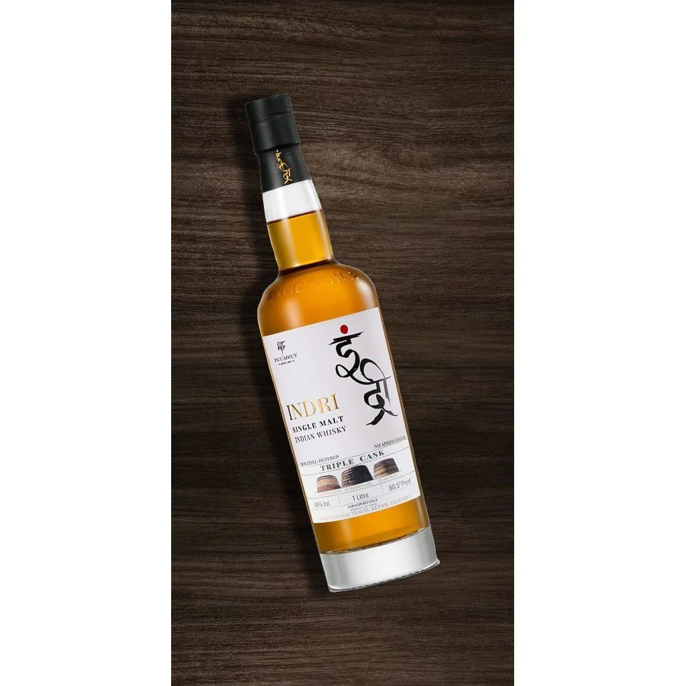 Indri Triple Cask Indian Single Malt 1L - Image 3