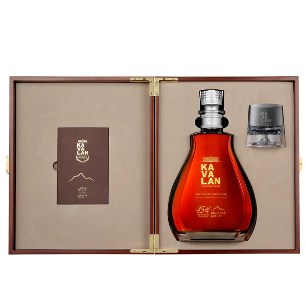 Kavalan King Car 45th Anniversary Palo Cortado Cask Taiwanese Single Malt Whisky 1.5L - Image 2