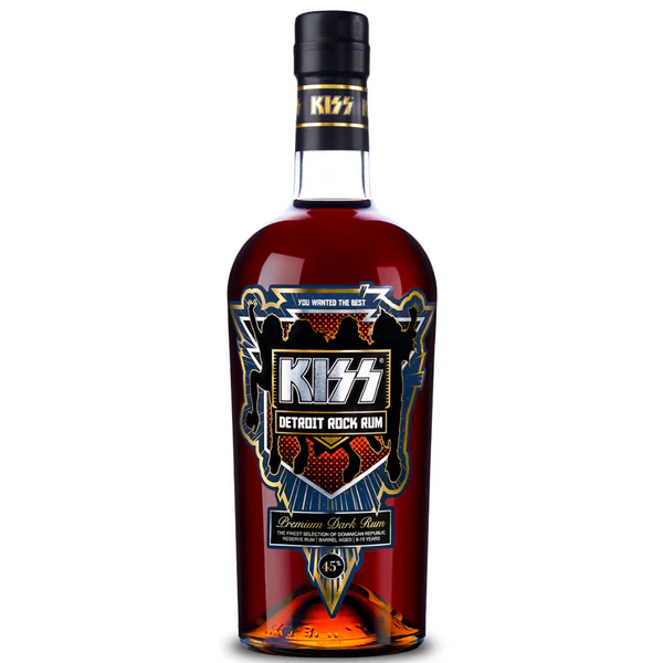 KISS 'Detroit Rock' Premium Dark Rum - Image 2