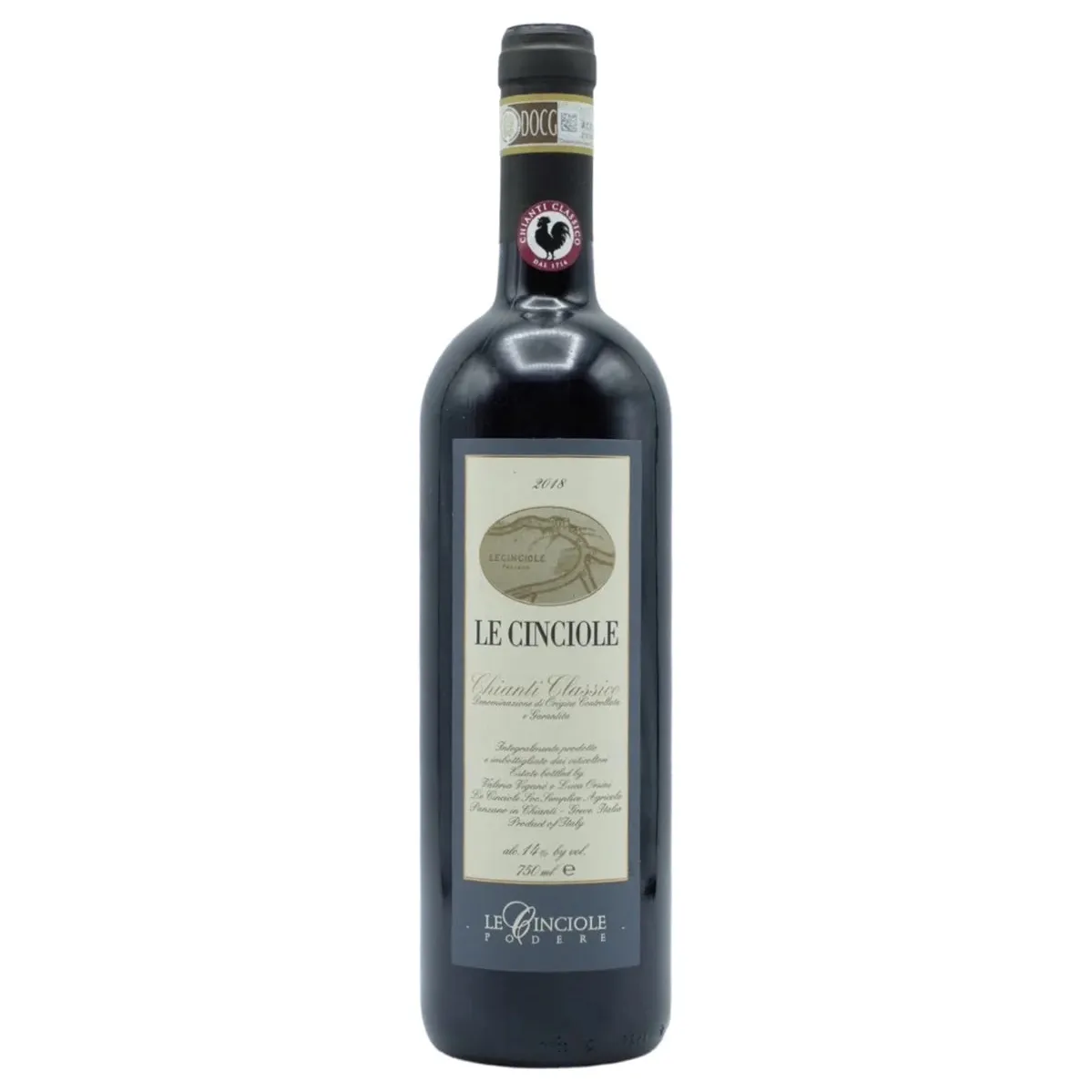 Podere Le Cinciole Chianti Classico 2021 750ml - Image 2