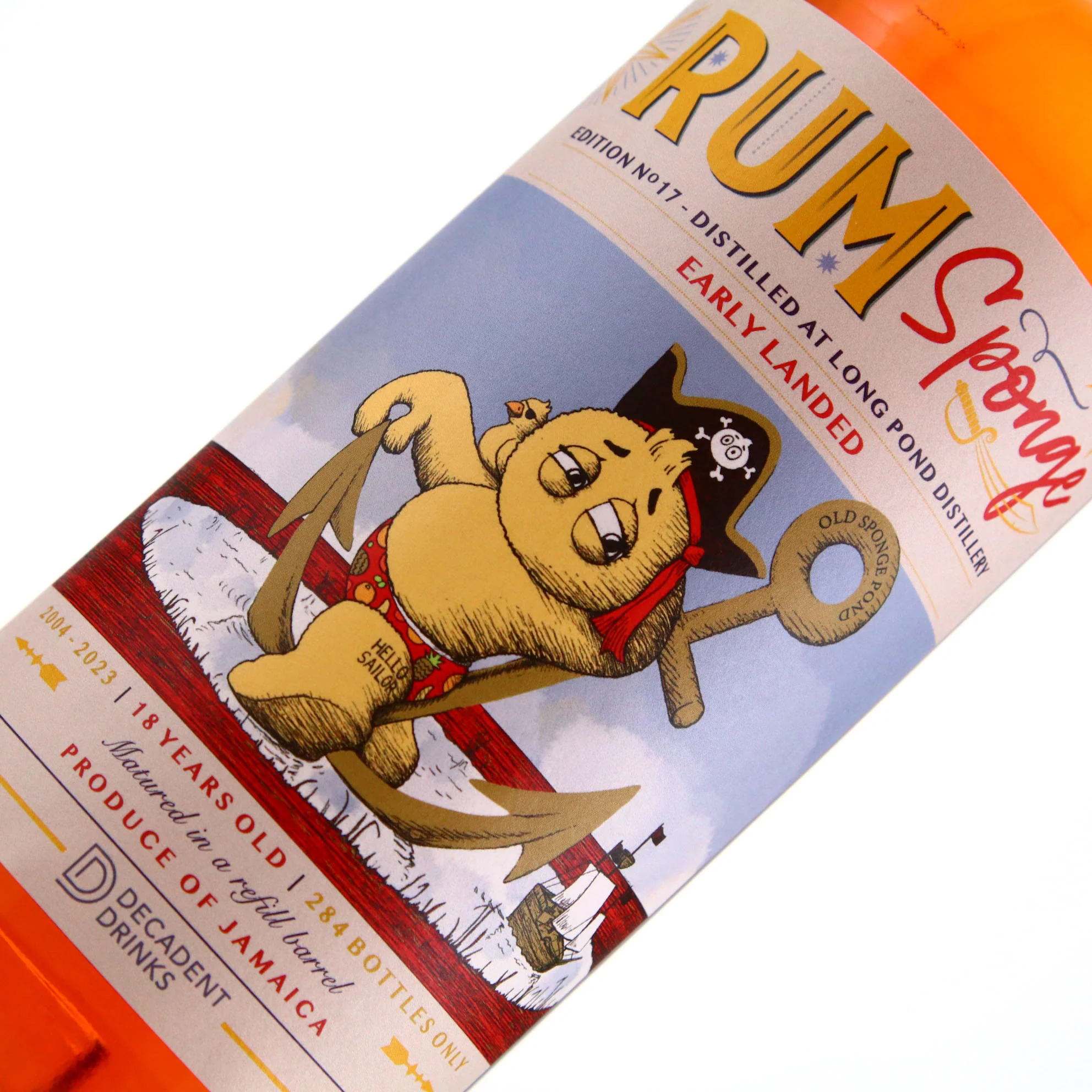 Rum Sponge Edition No.17 Long Pond 2004 18 Year Old - Image 2