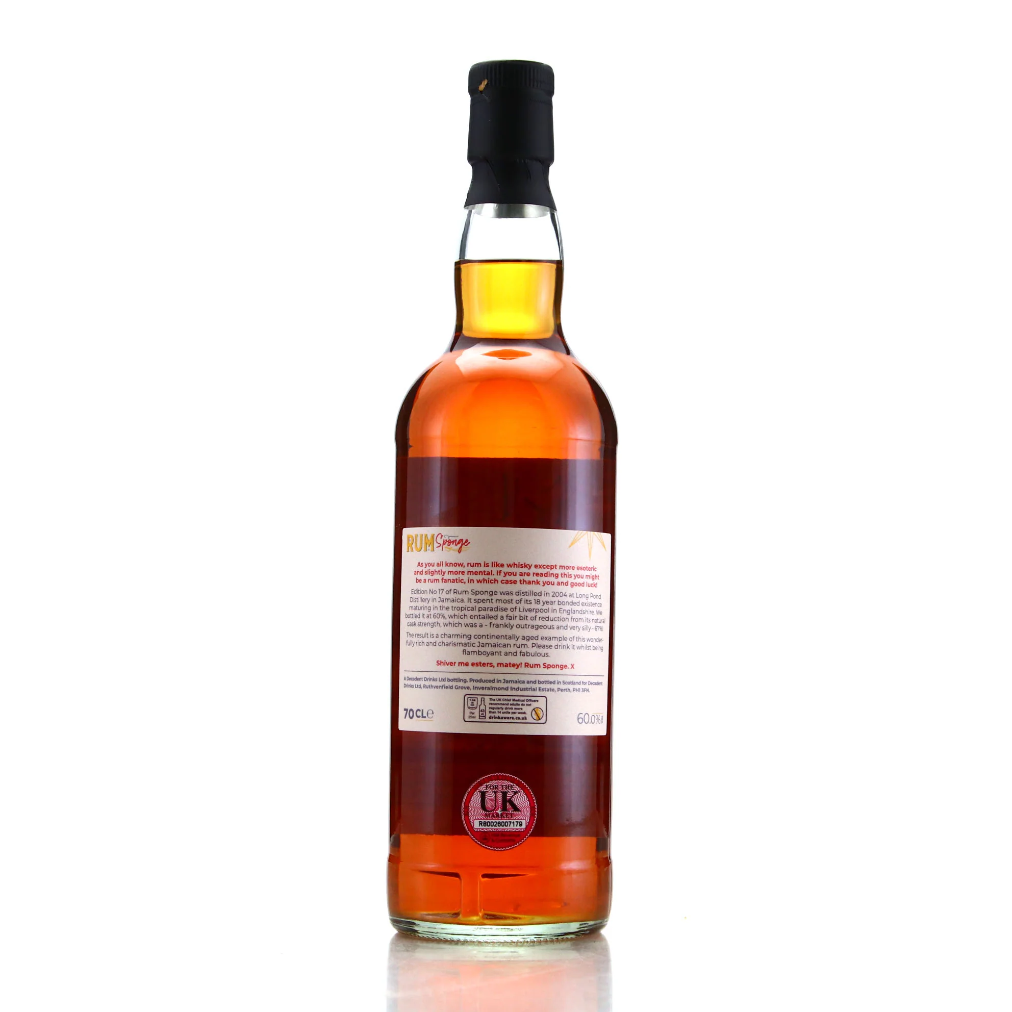 Rum Sponge Edition No.17 Long Pond 2004 18 Year Old - Image 3
