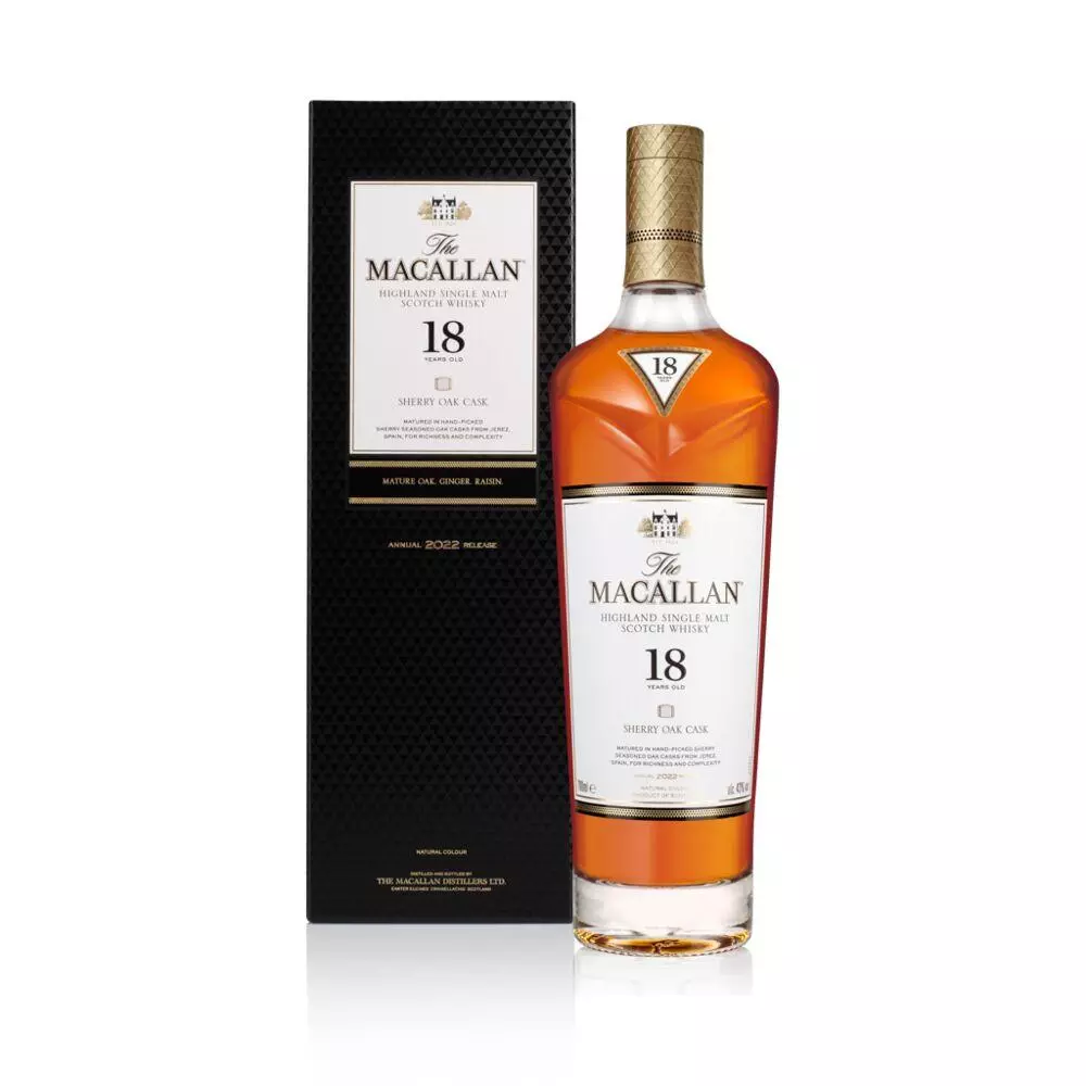 The Macallan 18 Year Old Sherry Oak - Image 2