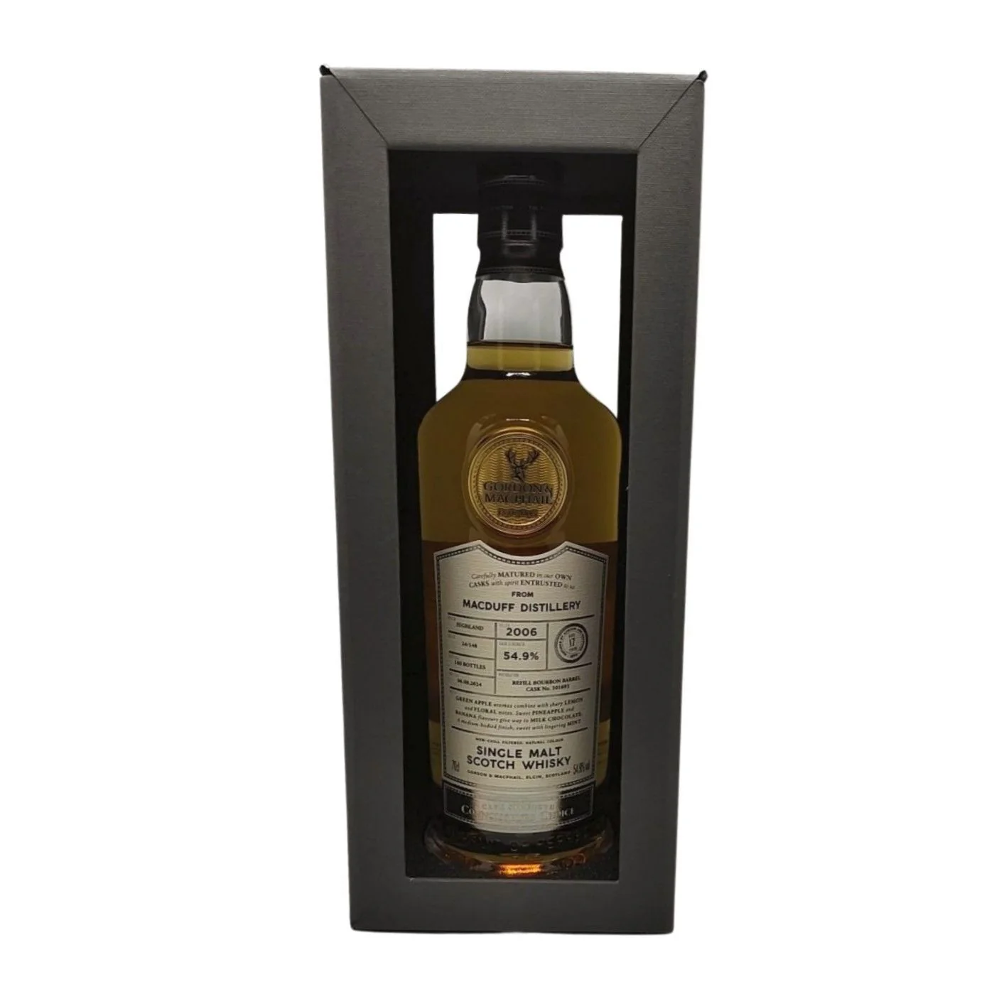 Gordon & MacPhail Connoisseur's Choice Macduff 2006 17 Year Old 54.9% ABV - Image 2