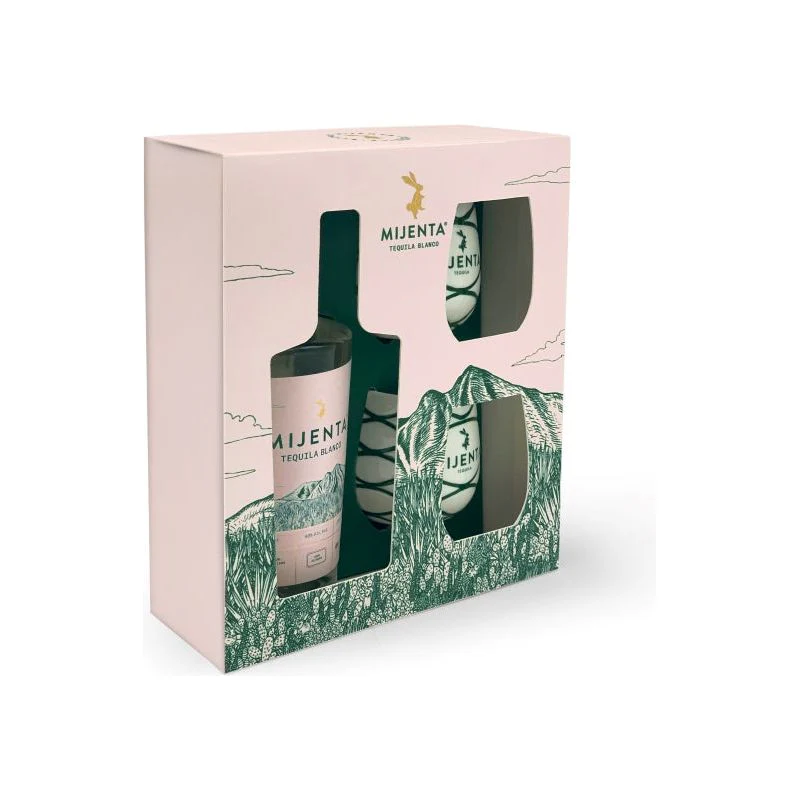 Mijenta Blanco Tequila Gift Pack with 2 Pina de Agave Tiki Mugs - Image 3