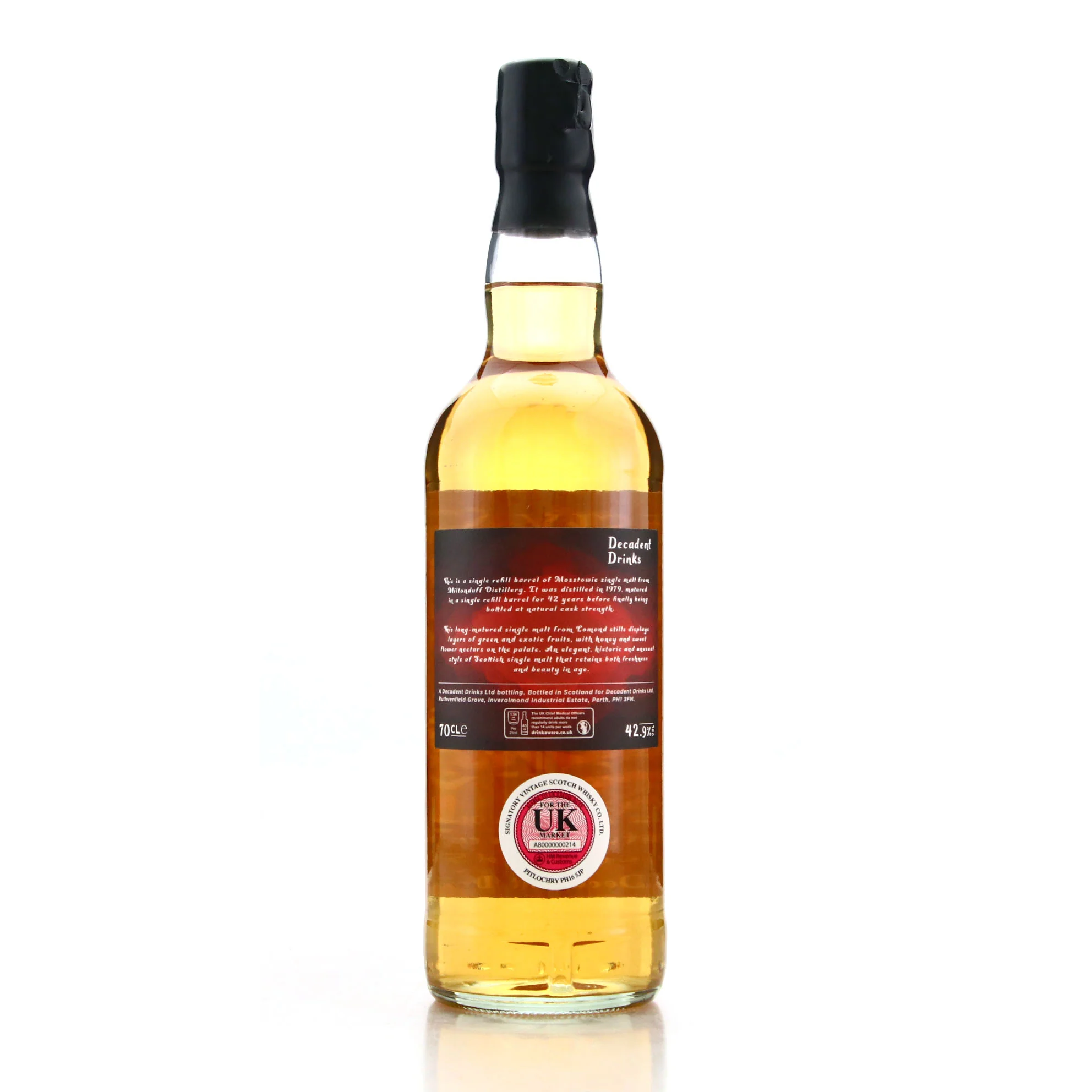 Whisky Sponge Secret Edition No.5 Mosstowie 1979 42 Year Old - Image 3