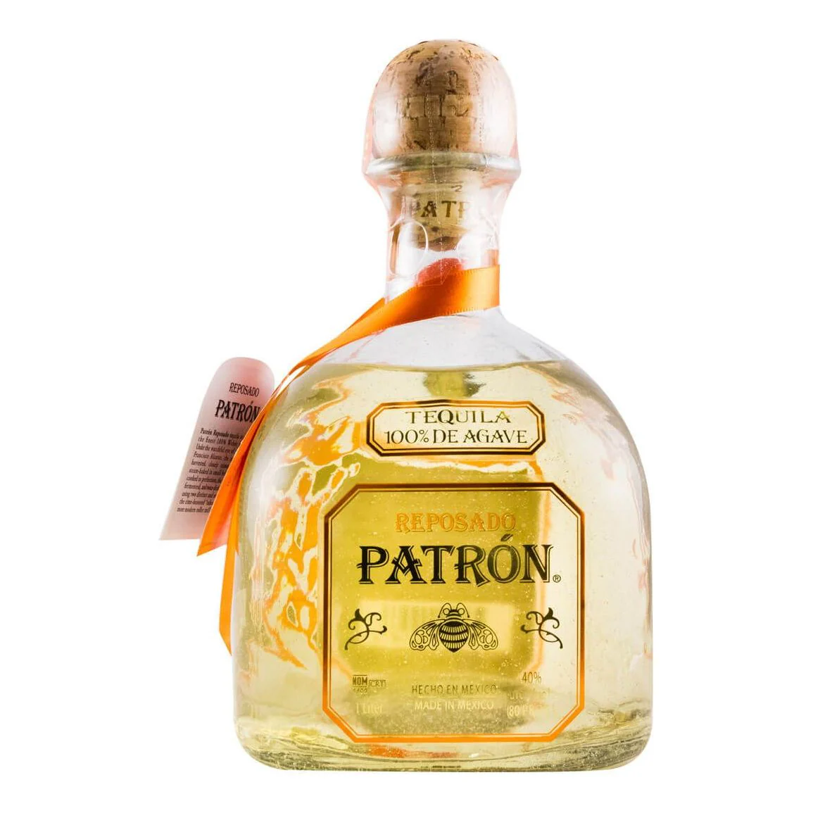 Patron Reposado Tequila 1L - Image 2