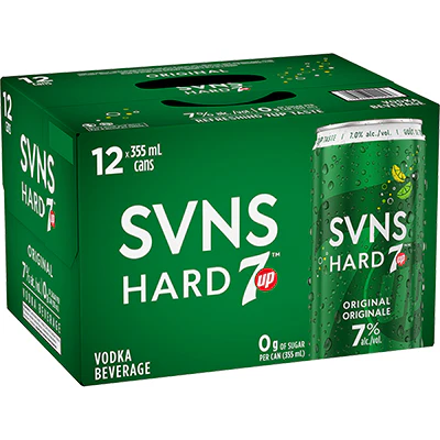 SVNS Vodka Original Lime Seltzer 12pk cans - Image 2