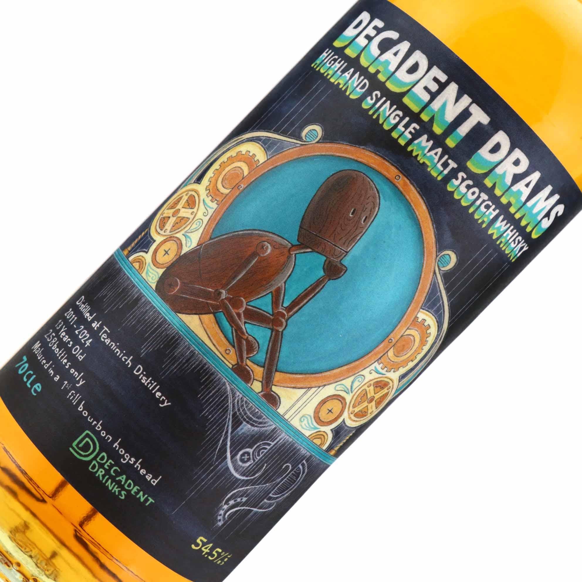 Decadent Drams Teaninich 2011 13 Year Old 57.1% ABV - Image 2