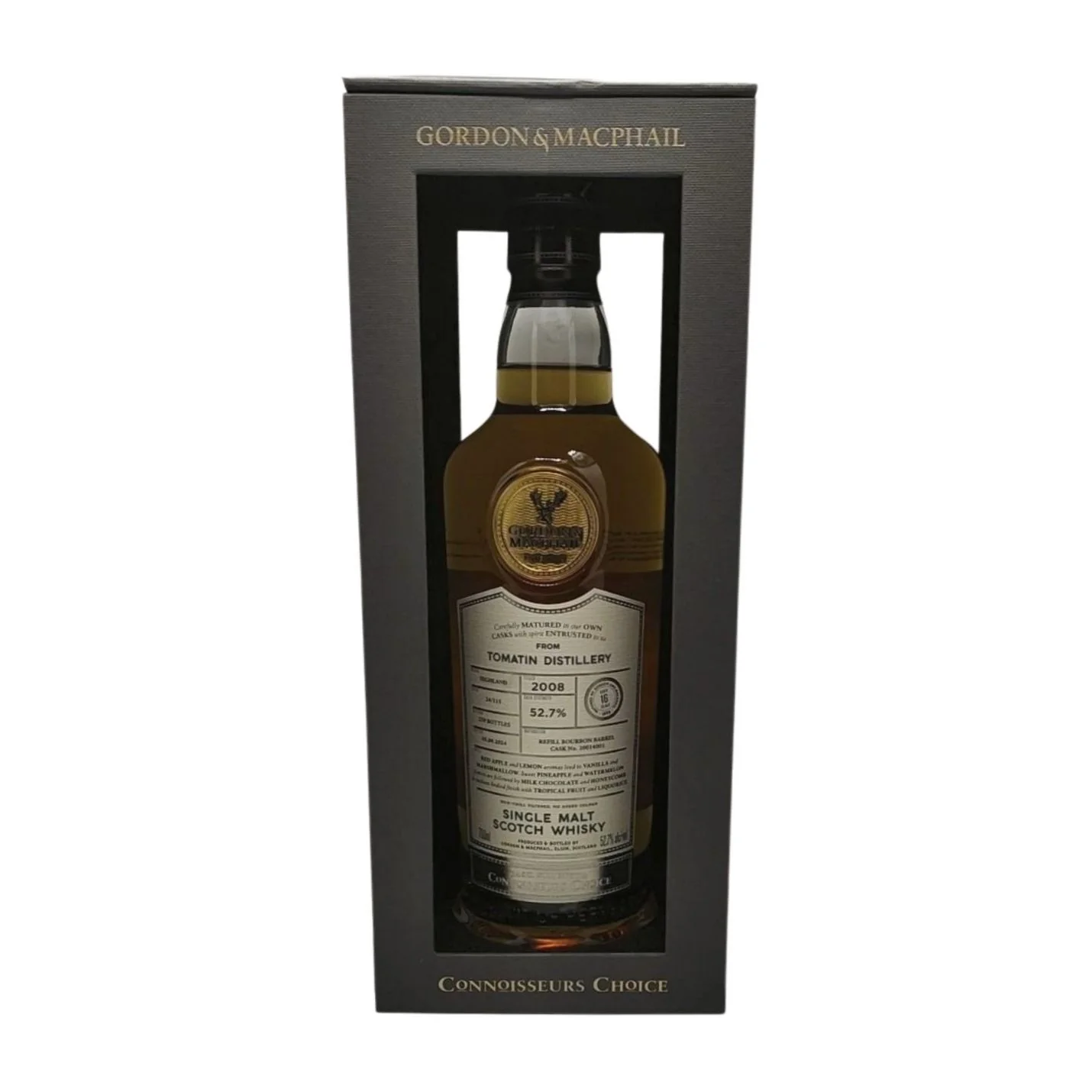 Gordon & MacPhail Connoisseur's Choice Tomatin 2008 16 Year Old 52.7% ABV - Image 2