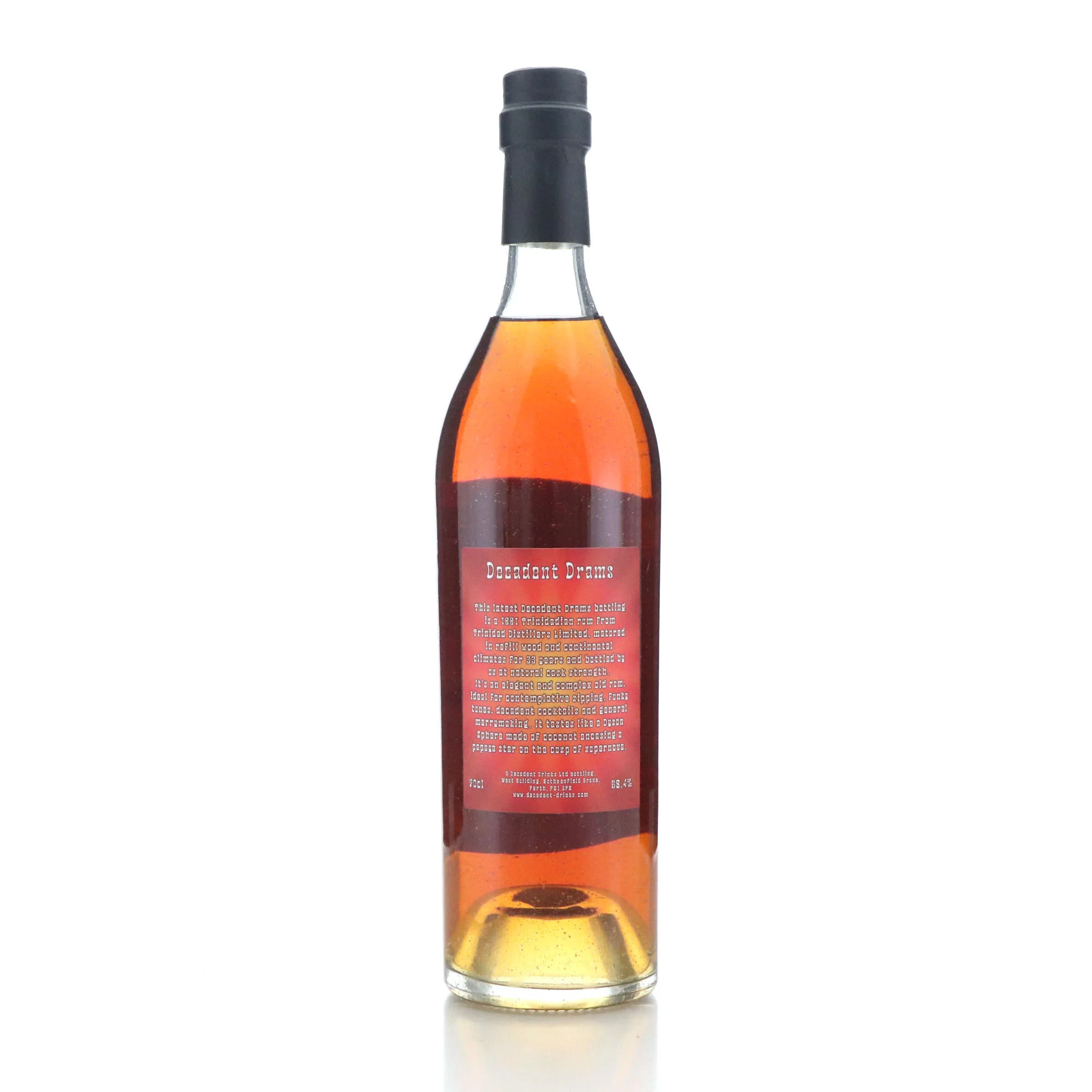 Decadent Drinks Trinidad TDL 1991 33 Year Old Rum - Image 2