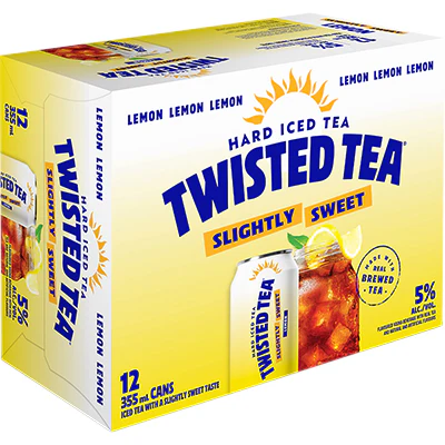 Twisted Tea Slightly Sweet 12Pk Cans - Image 2