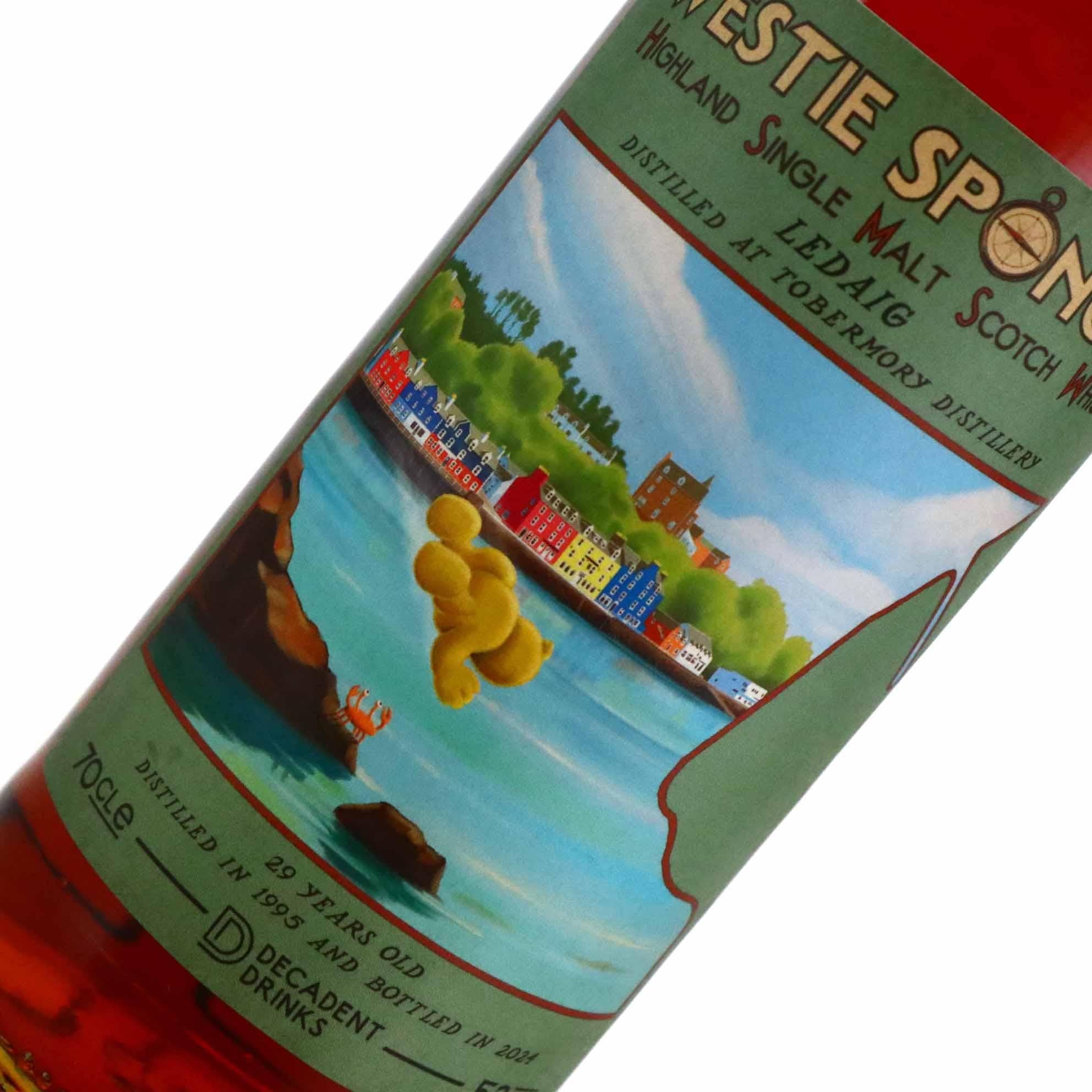 Westie Sponge Edition No.4 Ledaig 1995 29 Year Old 52% ABV - Image 3