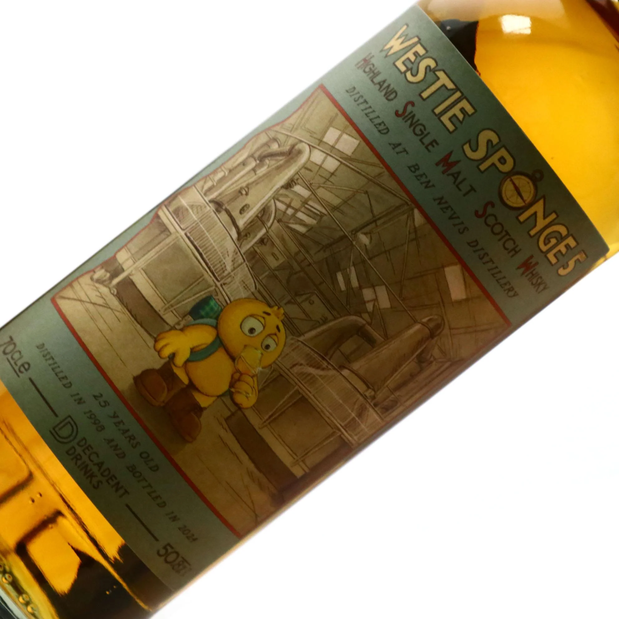 Westie Sponge Edition No.5 Ben Nevis 1998 25 Year Old 50.8% ABV - Image 3