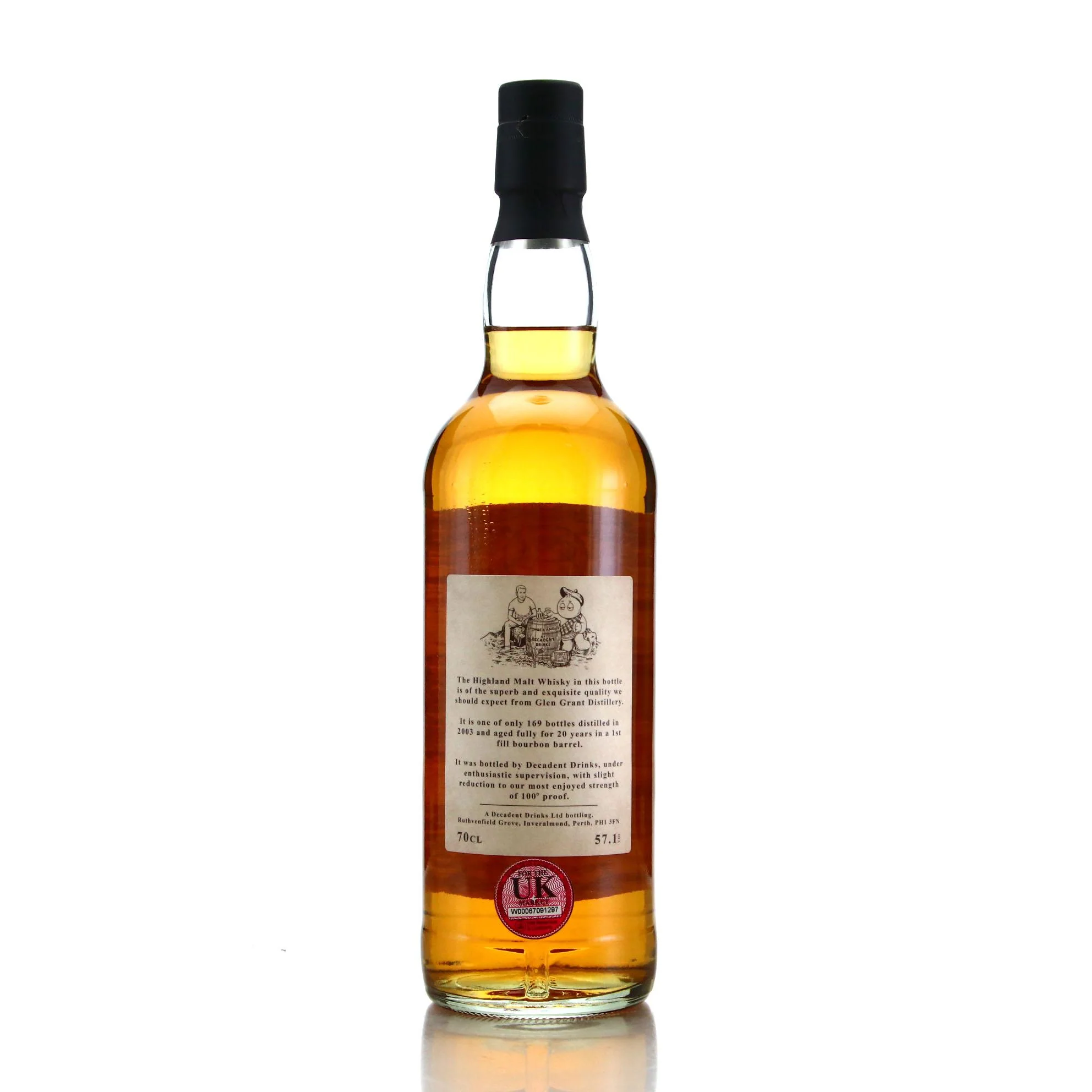 Whisky Sponge Edition No.98 Glen Grant 2003 20 Year Old 57.1% ABV - Image 2