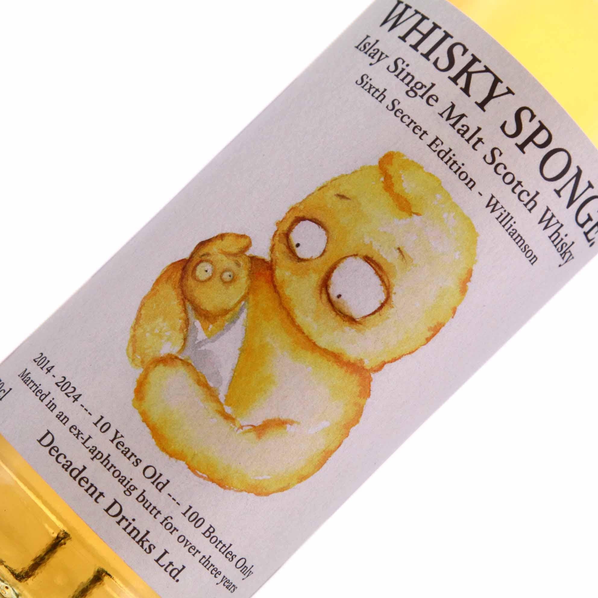 Secret Sponge 6 Williamson (Laphroaig) 10 Year Old 57.1% ABV - Image 3