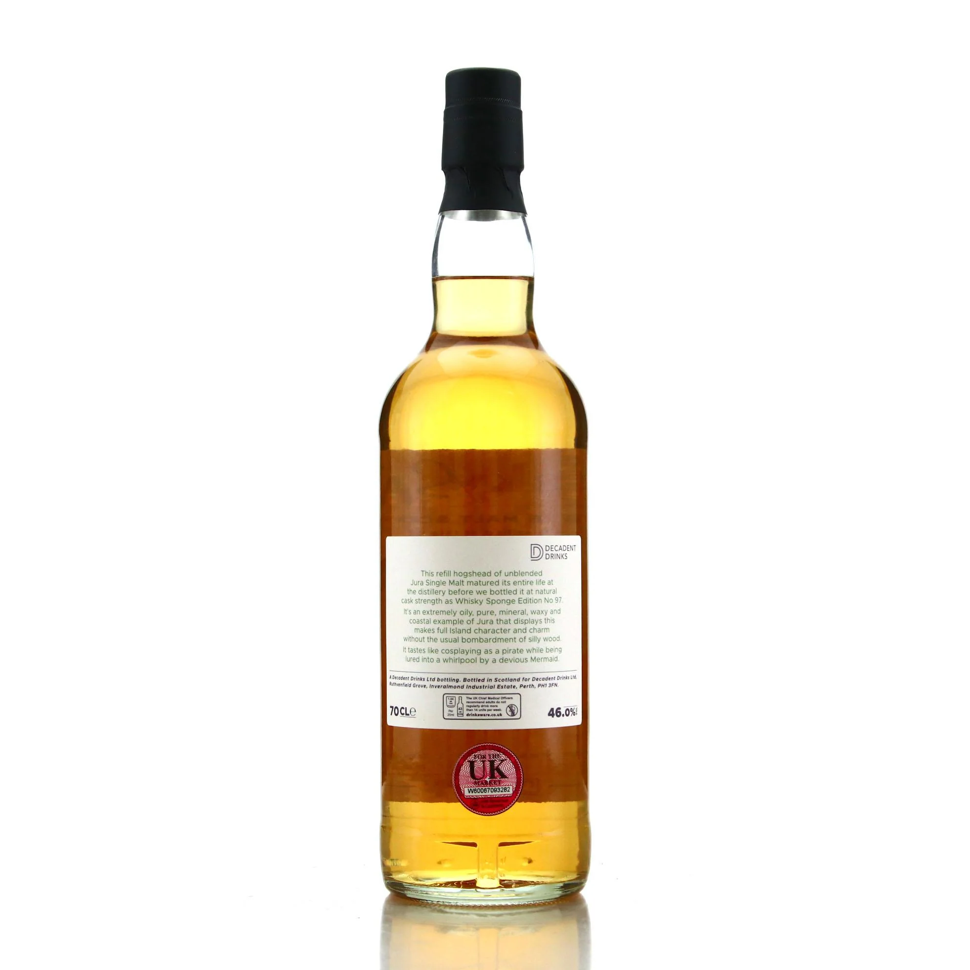 Whisky Sponge Edition No.97 Jura 1994 30 Year Old 46% ABV - Image 2
