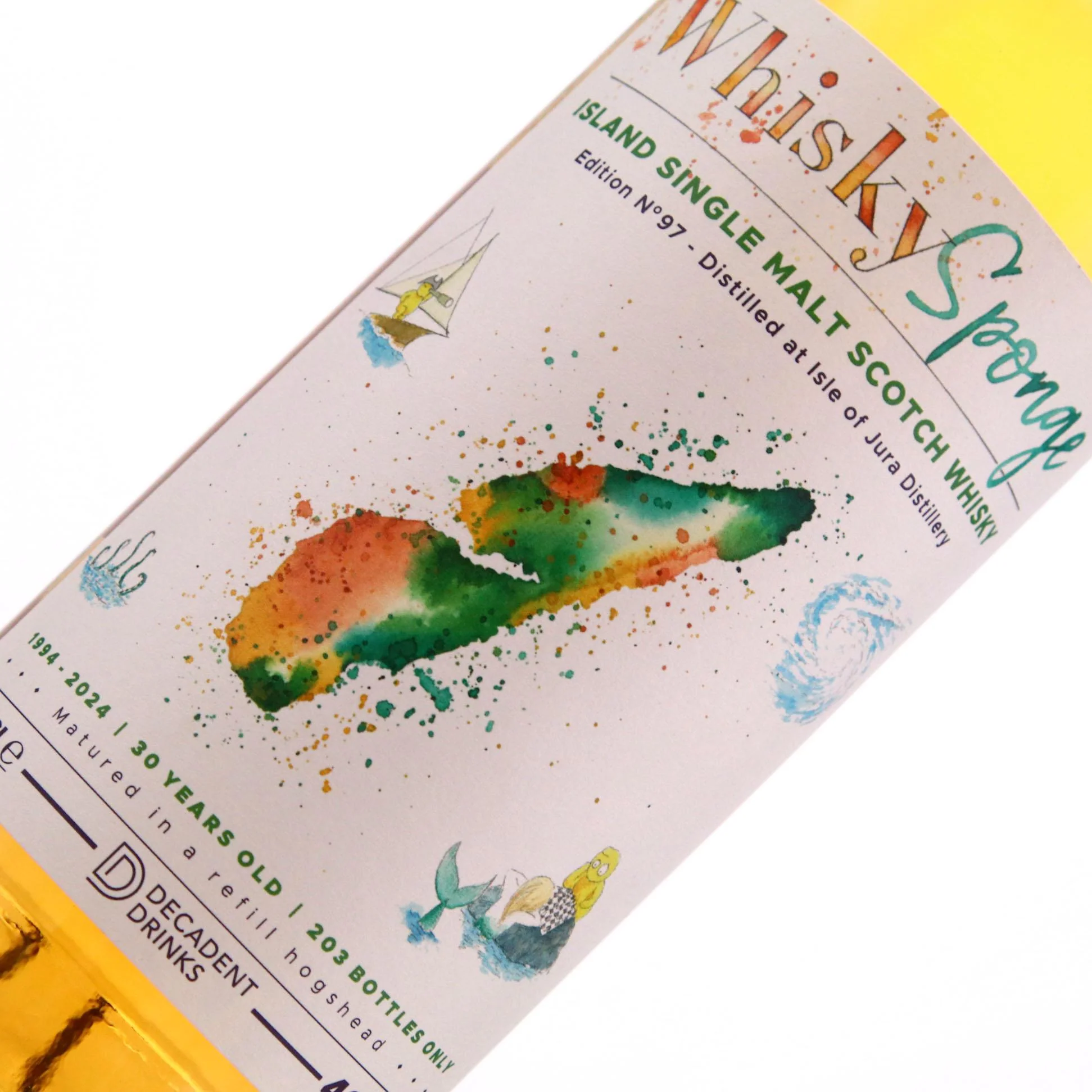 Whisky Sponge Edition No.97 Jura 1994 30 Year Old 46% ABV - Image 3