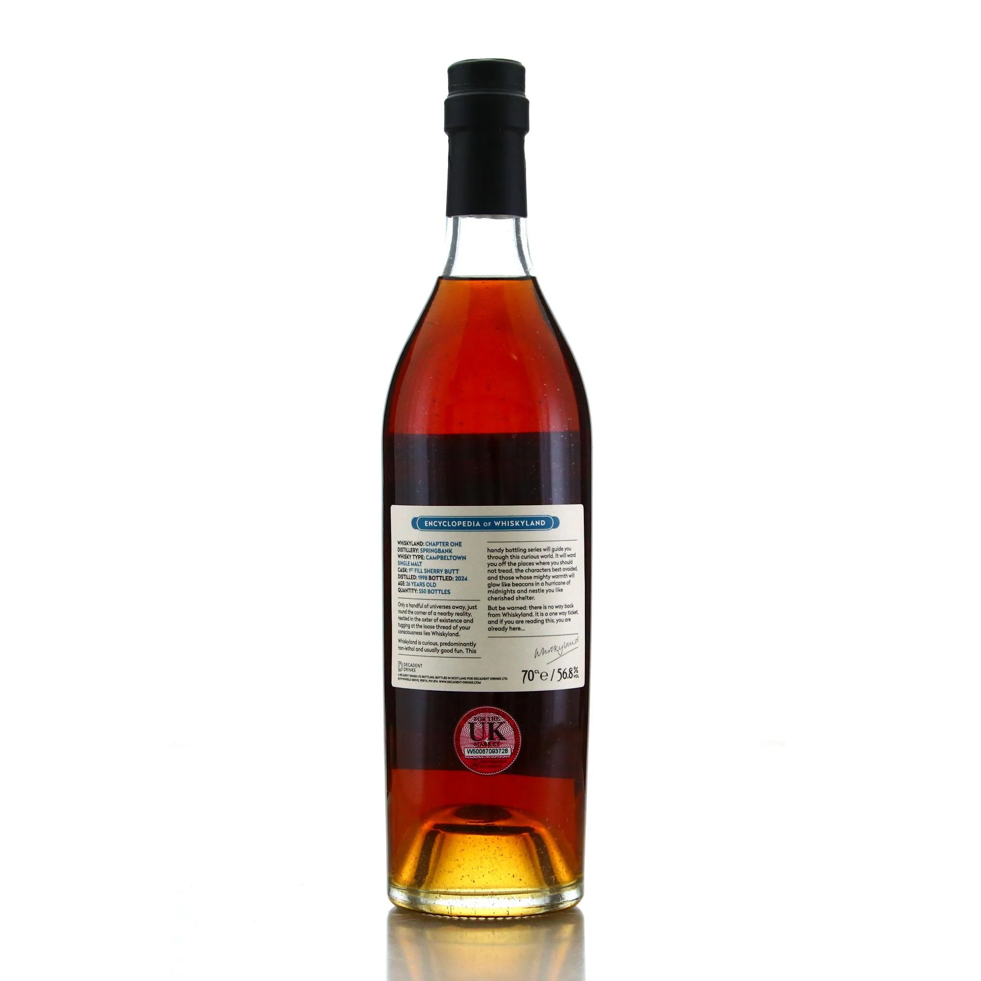 Whiskyland Chapter 01 Springbank 1998 26 Year Old - Image 2