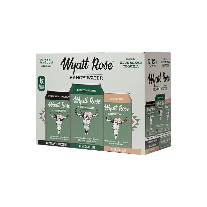 Wyatt Rose Ranch Water Mixer 12 Cans - Image 2